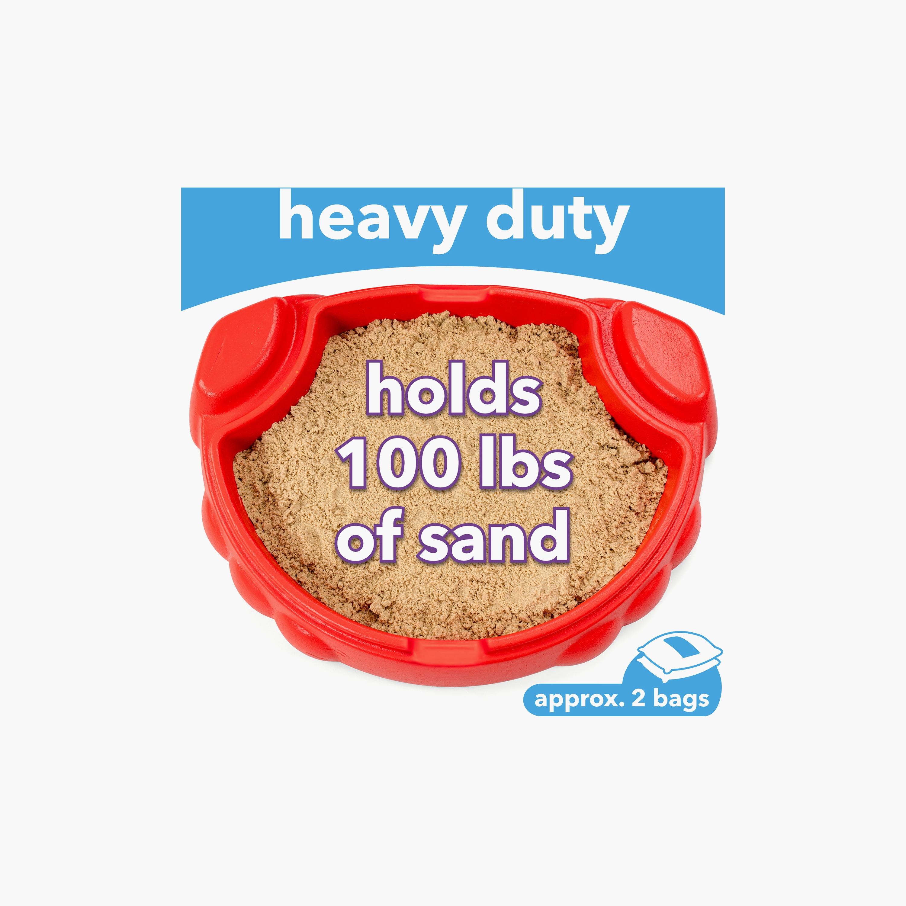 Simplay3 Coastal Crab Sandbox - 1.5-5 Years - Red-toys-outdoor-playhousesandplayards-image-7