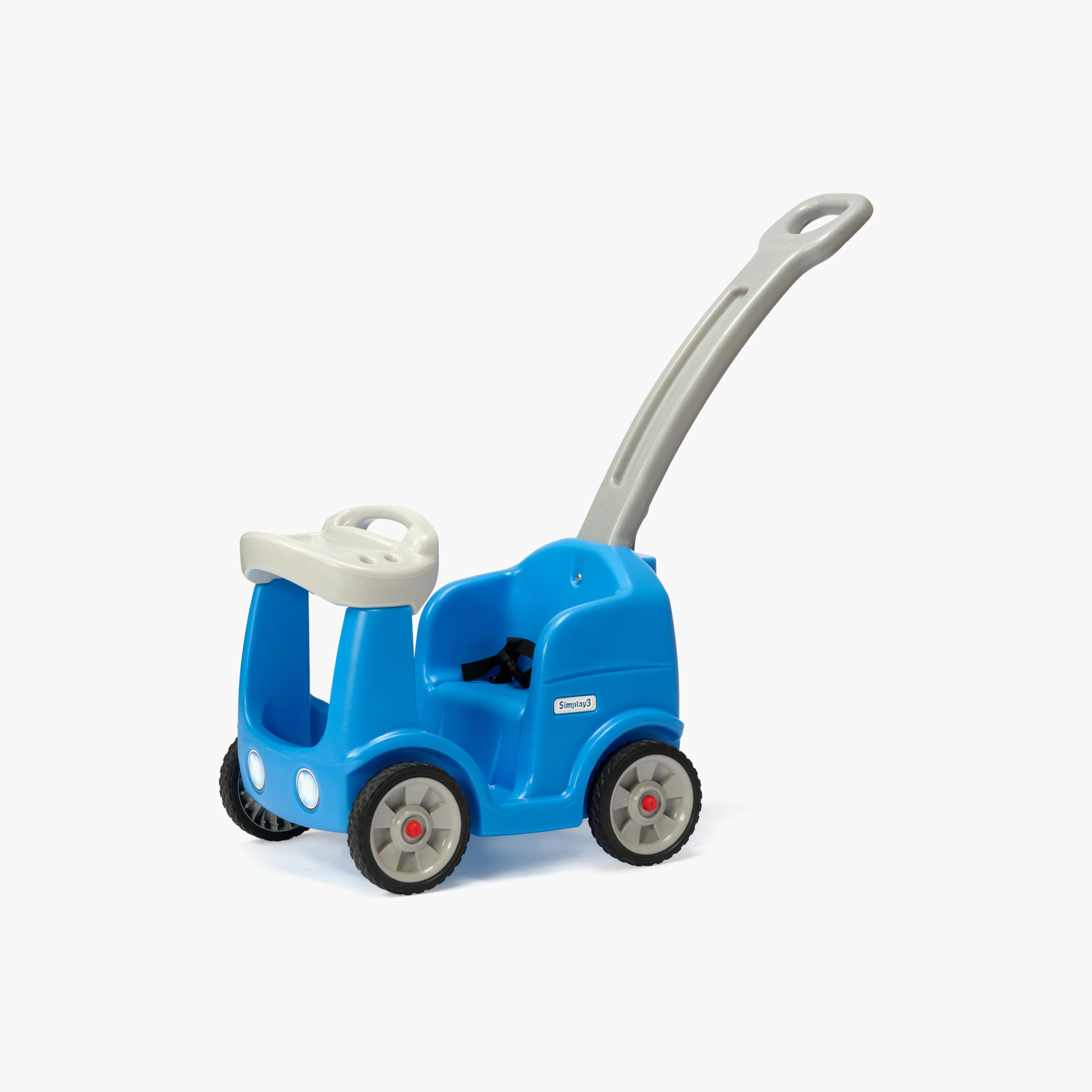 Simplay3 Roll & Stroll Quiet Ride Push Car - 1.5-4 Years-toys-babyandtoddlertoys-pushandpulltoys-image-1