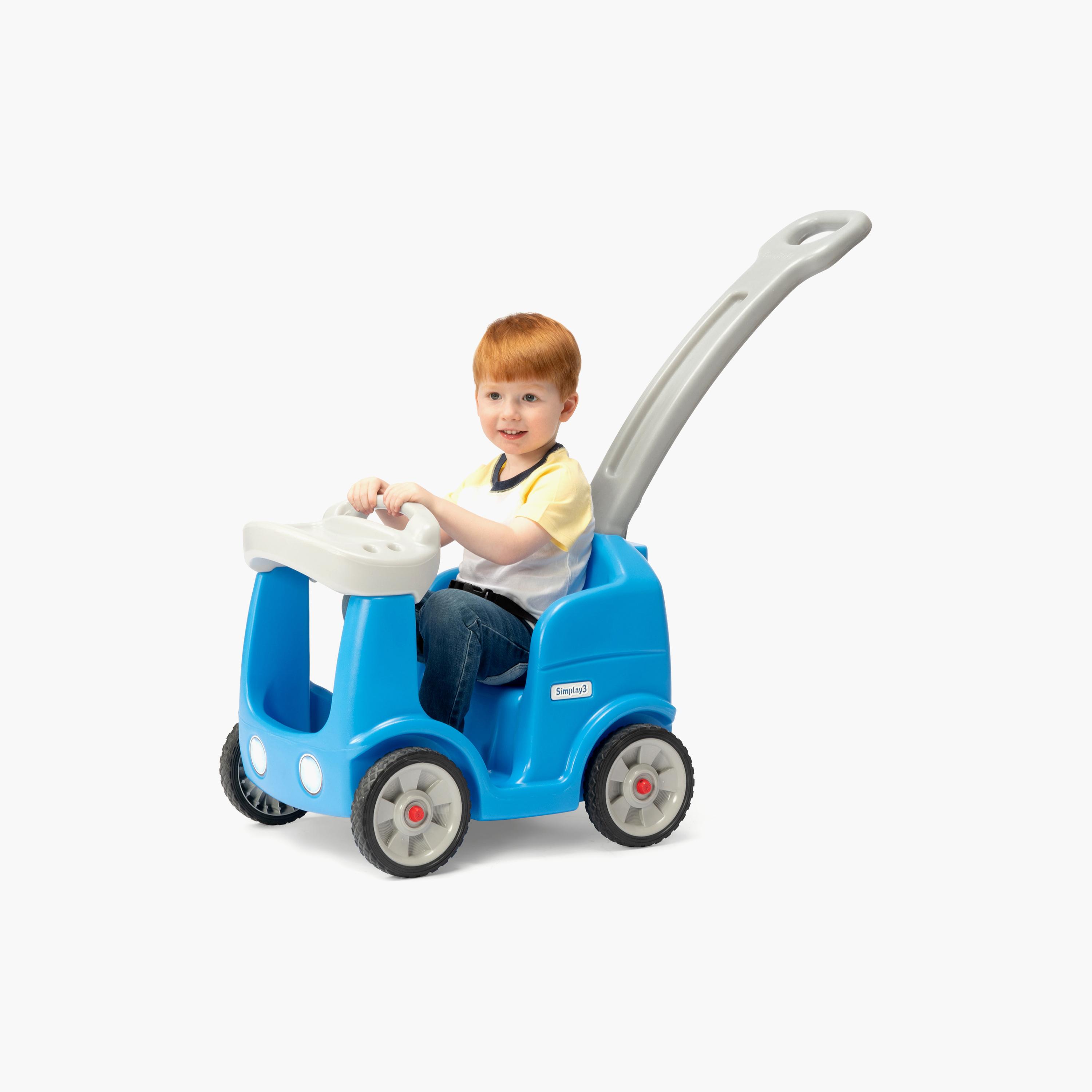 Simplay3 Roll & Stroll Quiet Ride Push Car - 1.5-4 Years-toys-babyandtoddlertoys-pushandpulltoys-image-3