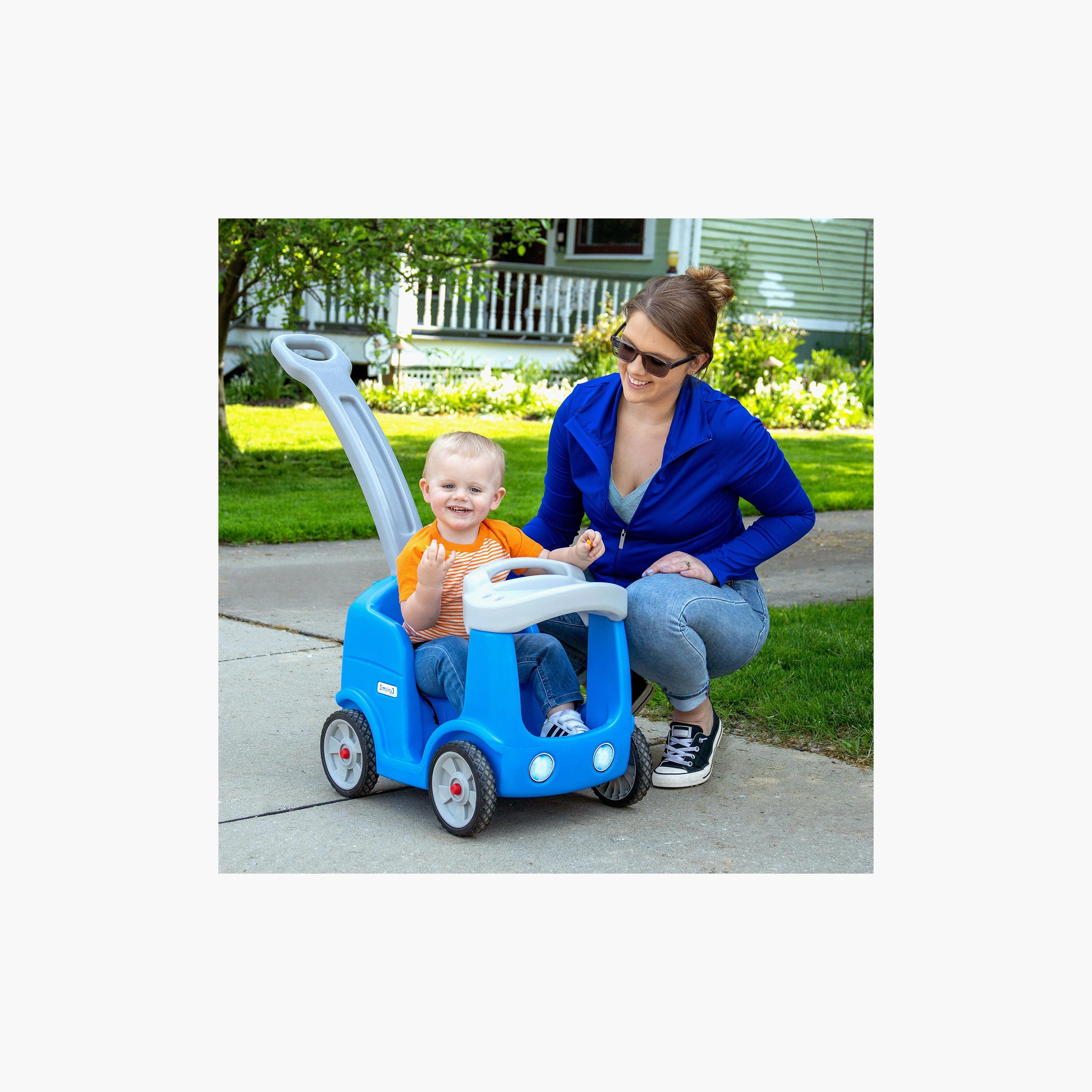 Simplay3 Roll & Stroll Quiet Ride Push Car - 1.5-4 Years-toys-babyandtoddlertoys-pushandpulltoys-image-9