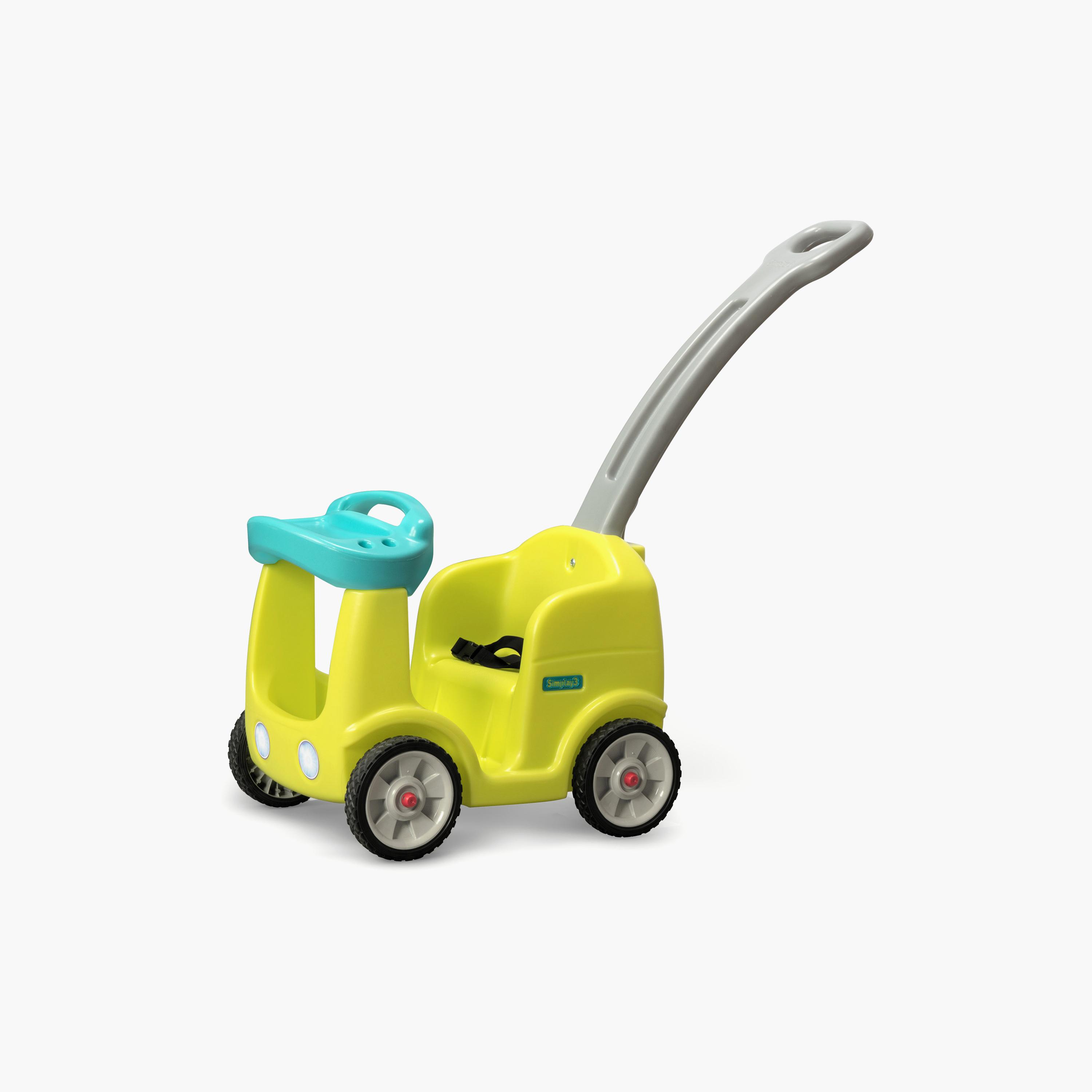 Simplay3 Roll & Stroll Quiet Ride Push Car - 1.5-4 Years-toys-babyandtoddlertoys-pushandpulltoys-image-1