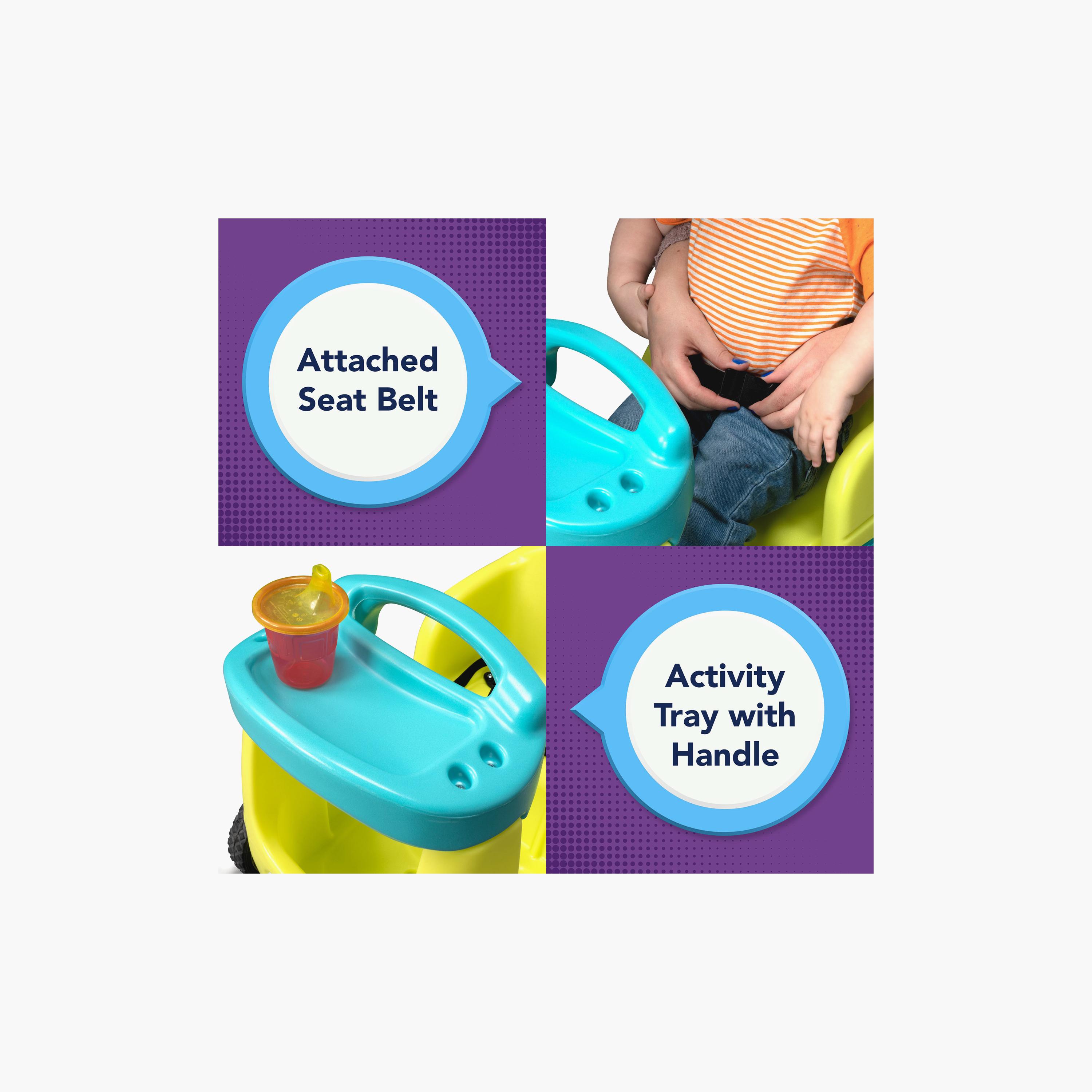 Simplay3 Roll & Stroll Quiet Ride Push Car - 1.5-4 Years-toys-babyandtoddlertoys-pushandpulltoys-image-4