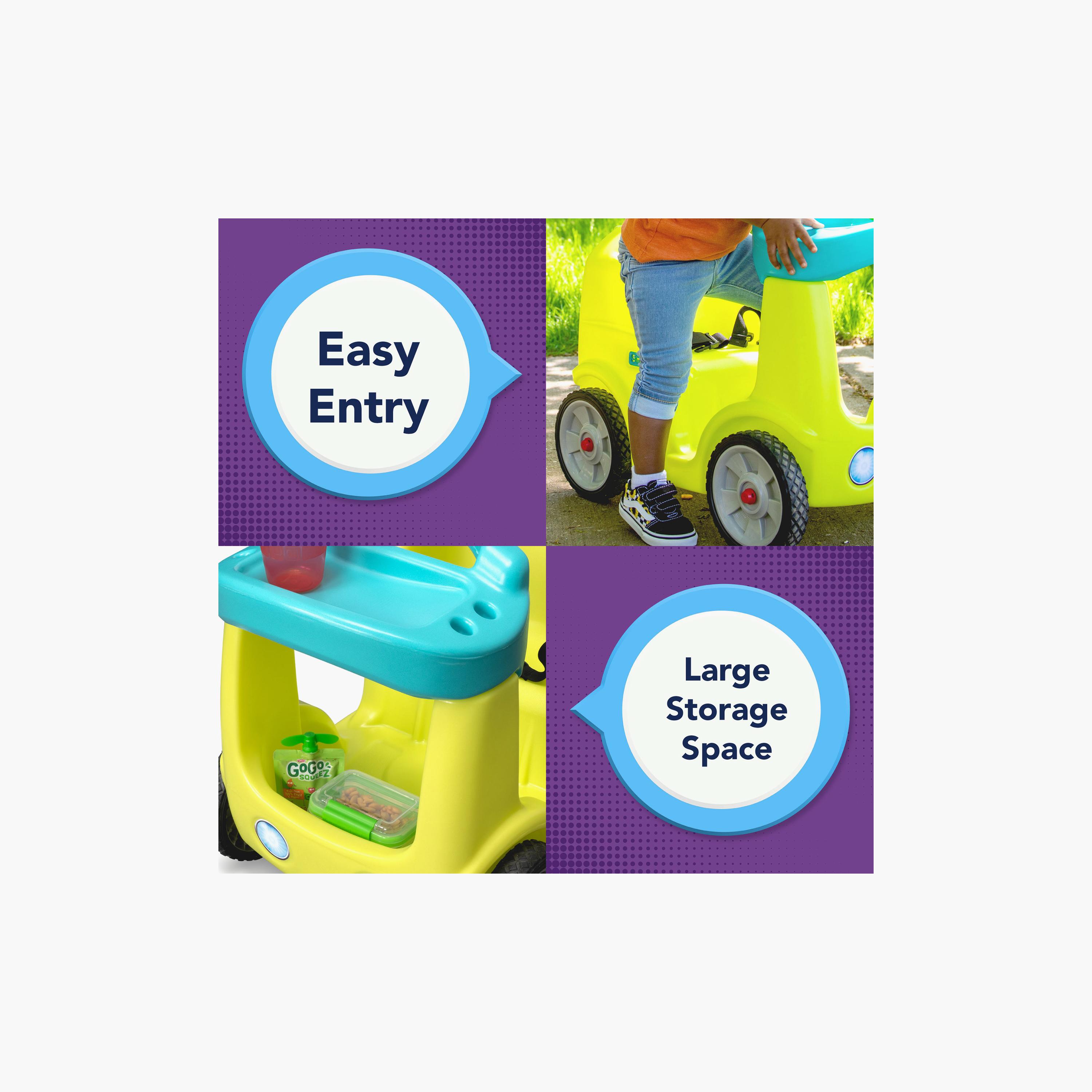 Simplay3 Roll & Stroll Quiet Ride Push Car - 1.5-4 Years-toys-babyandtoddlertoys-pushandpulltoys-image-5
