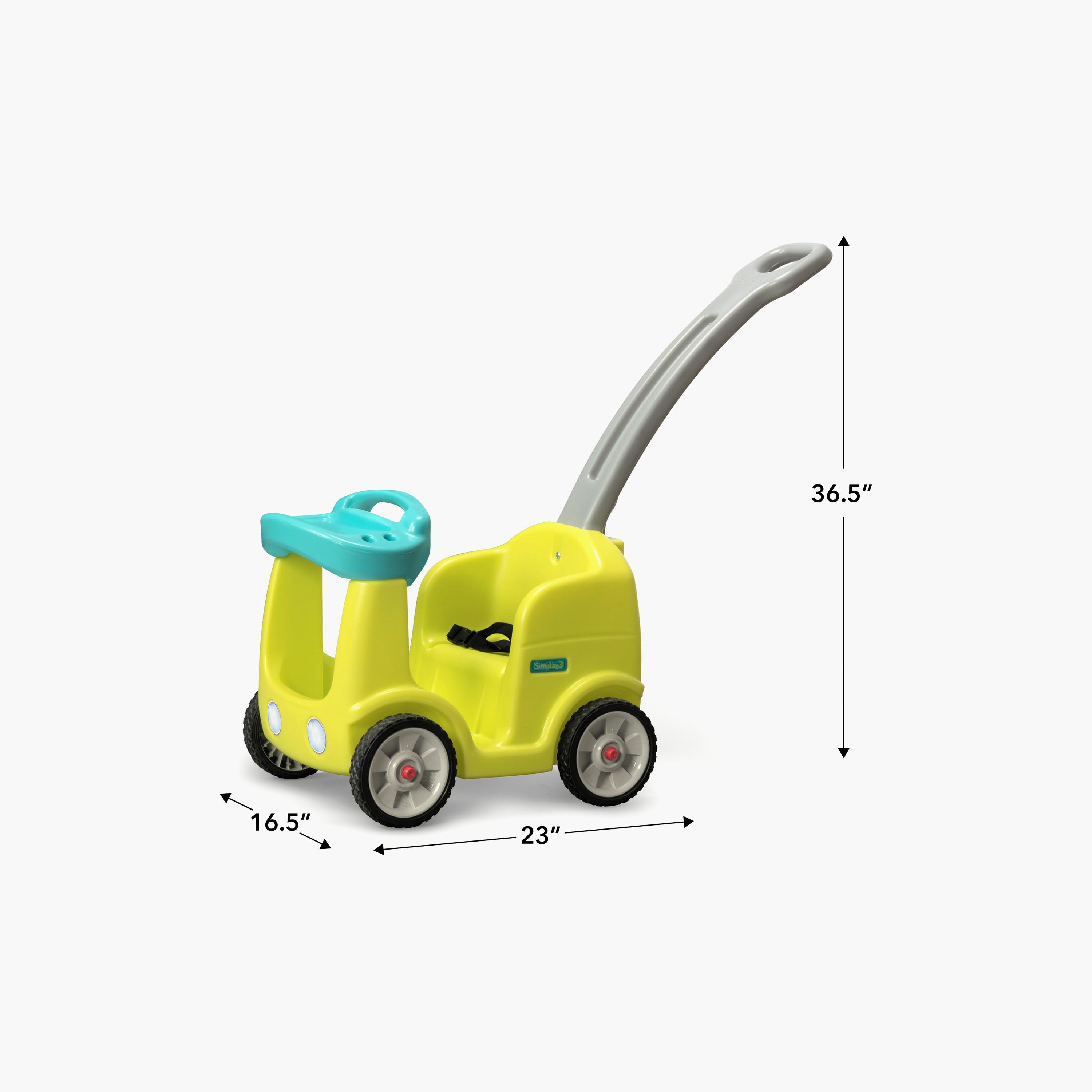 Simplay3 Roll & Stroll Quiet Ride Push Car - 1.5-4 Years-toys-babyandtoddlertoys-pushandpulltoys-image-6