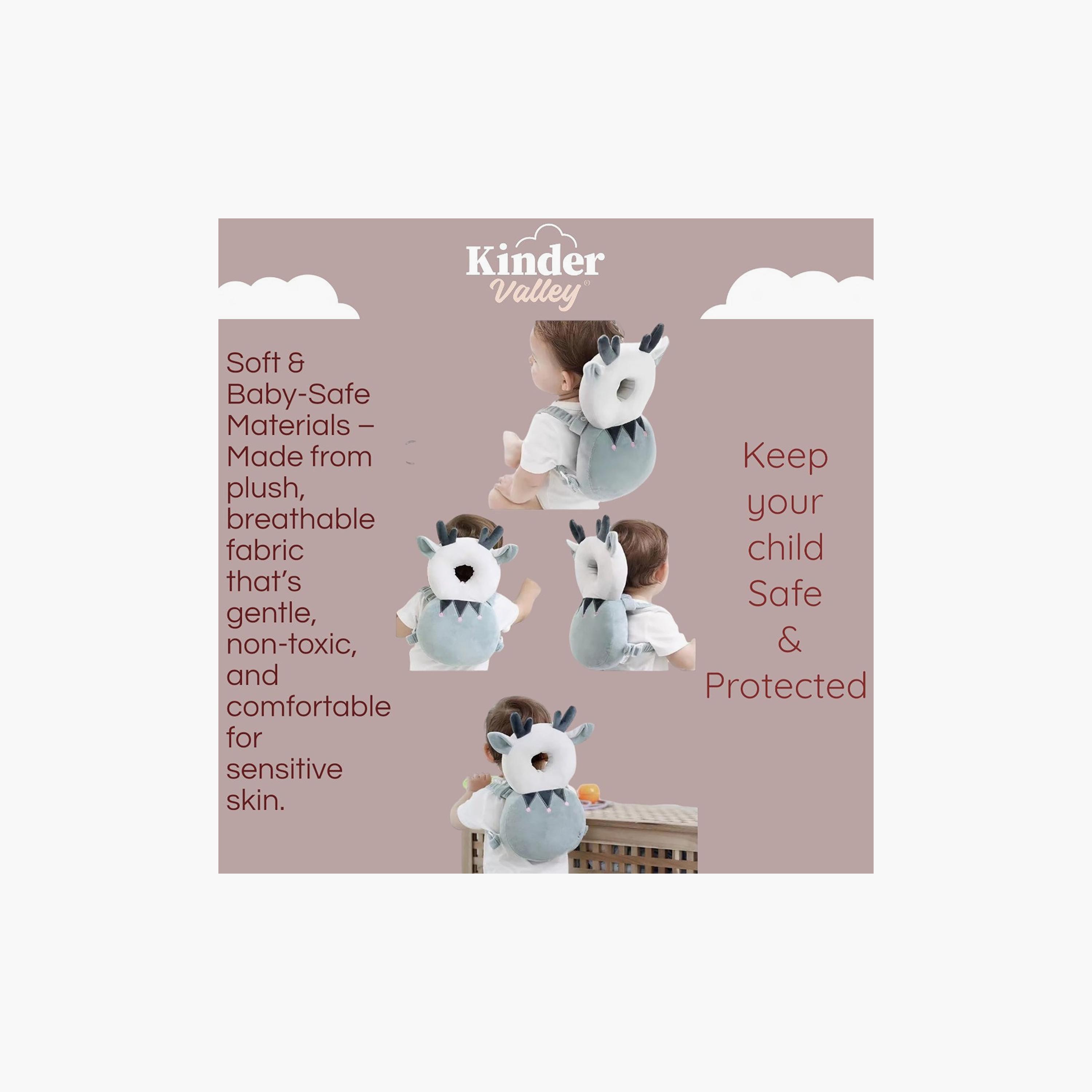 Kinder Valley Deer Baby Head Protection Cushion Backpack-baby-healthandsafety-babyproofing-image-4