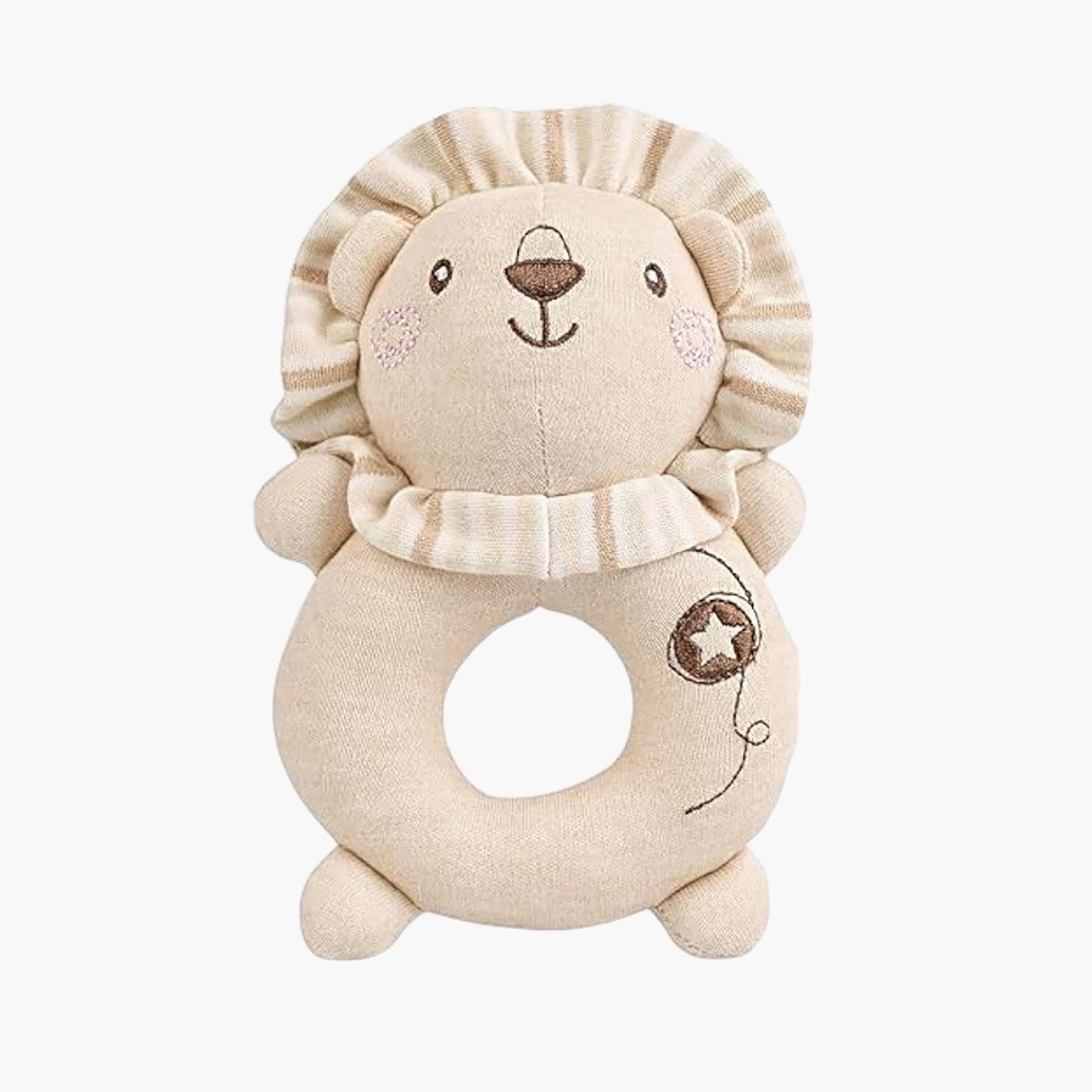 Kinder Valley Lion Ring Rattle Push Toy-toys-plushsofttoys-image-1