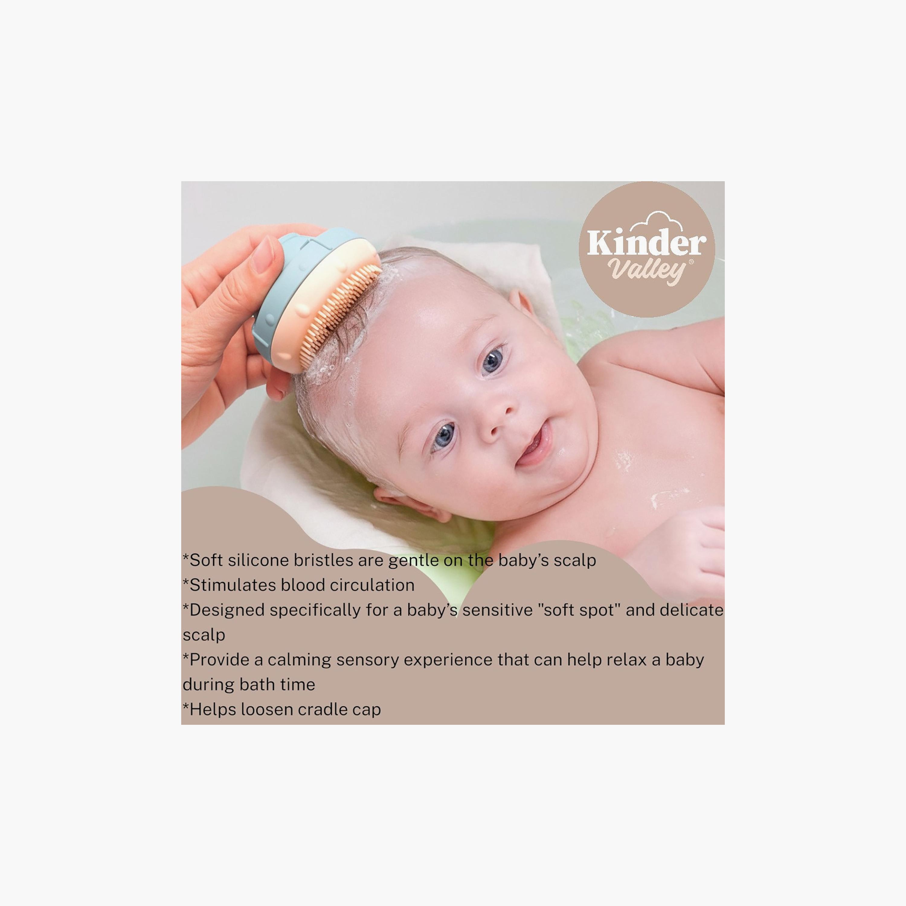Kinder Valley Silicone Brush and Shampoo Dispenser-baby-bathandcare-hairbodyskincare-image-3