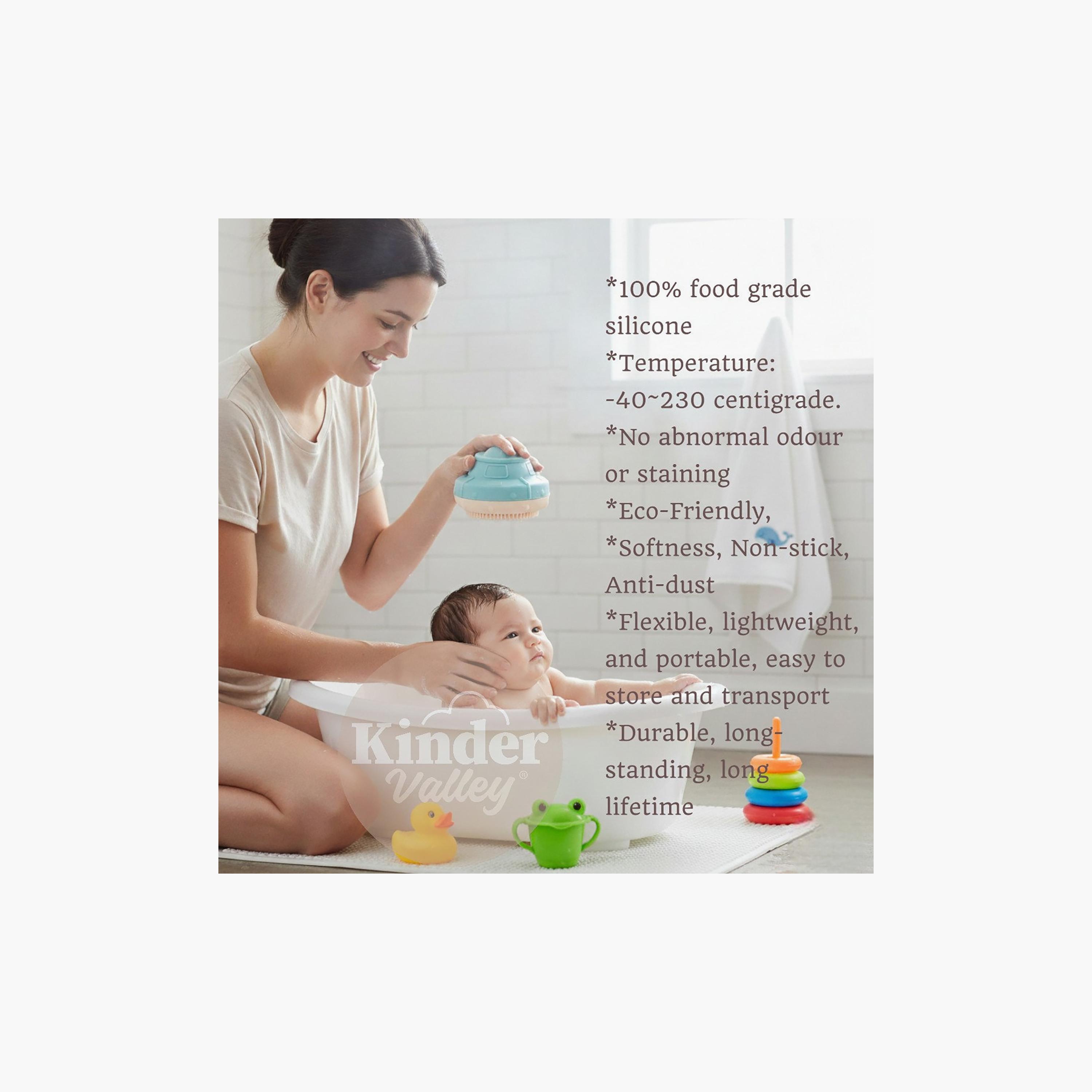 Kinder Valley Silicone Brush and Shampoo Dispenser-baby-bathandcare-hairbodyskincare-image-5