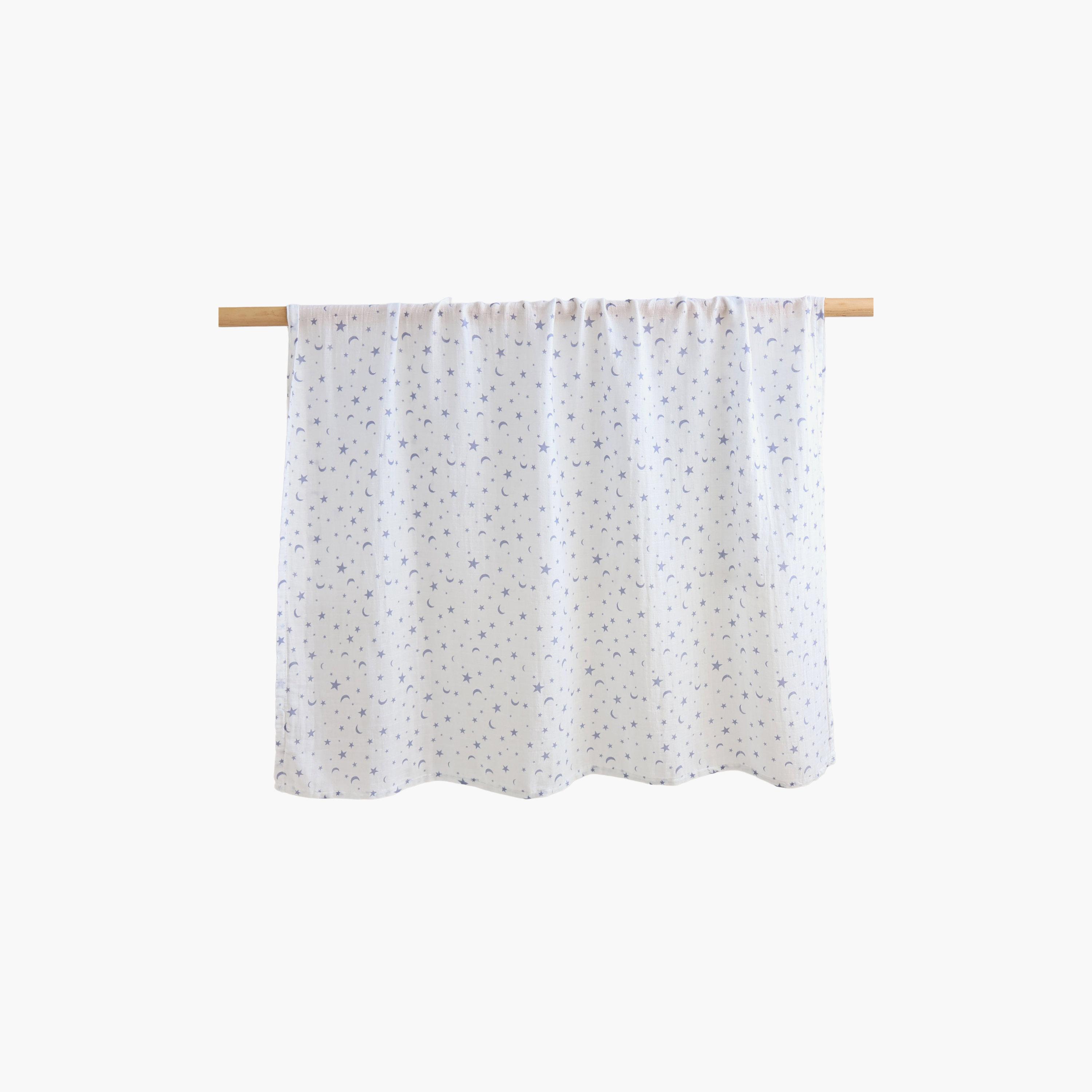 طقم أقمشة قماط فائقة النعومة موديل بلاك ديزي قطعتين من كيندر فالي-baby-nursery-blanketsandswaddles-receivingblankets-image-8