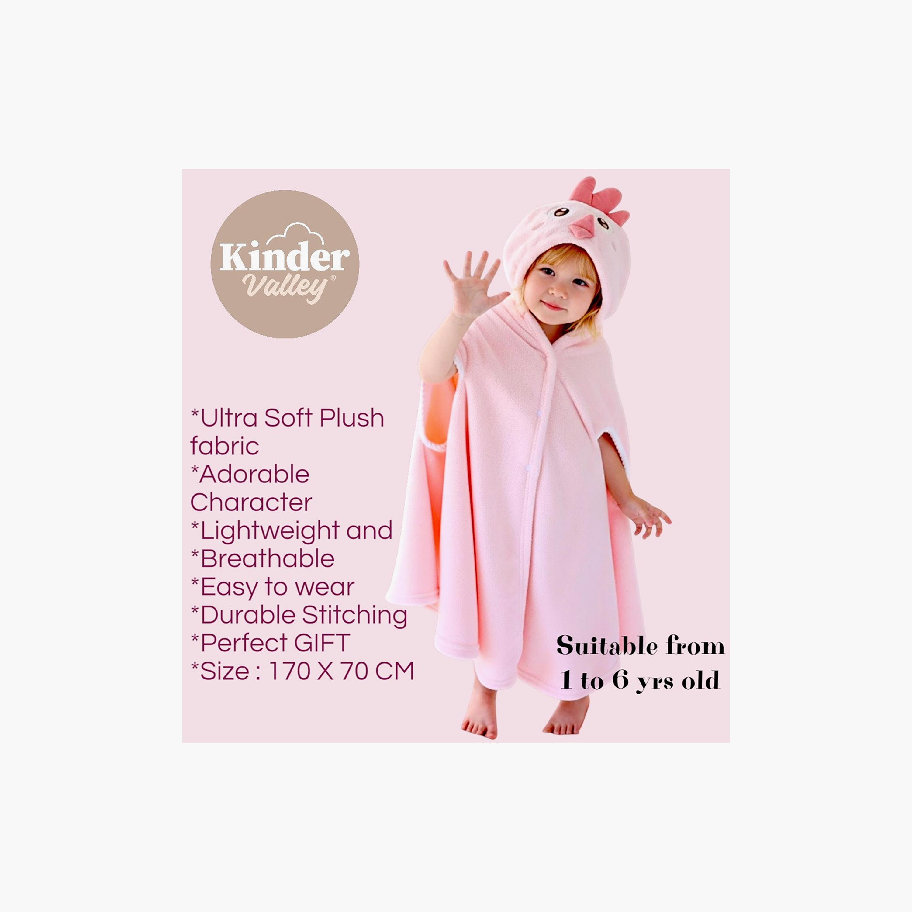 Kinder Valley Chickiecoo Hooded Bathroom Towel-baby-bathandcare-towels-image-3