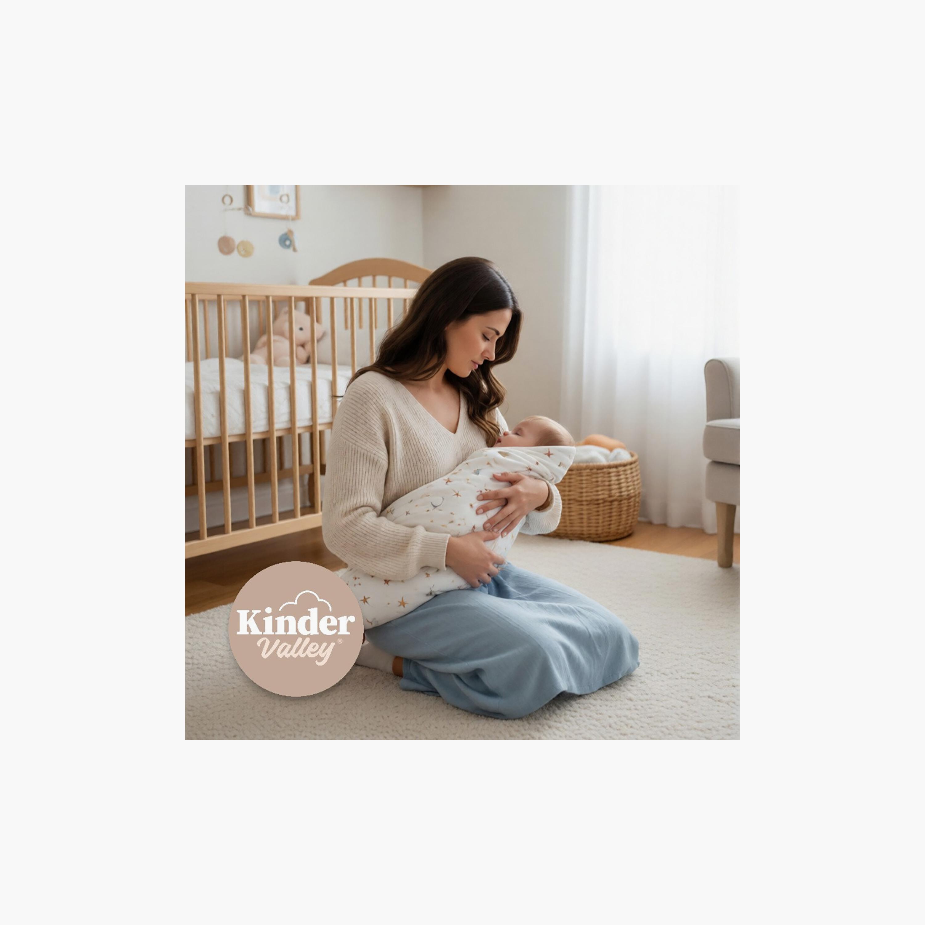 Kinder Valley Celestial Swaddle Wrap-baby-nursery-blanketsandswaddles-receivingblankets-image-2