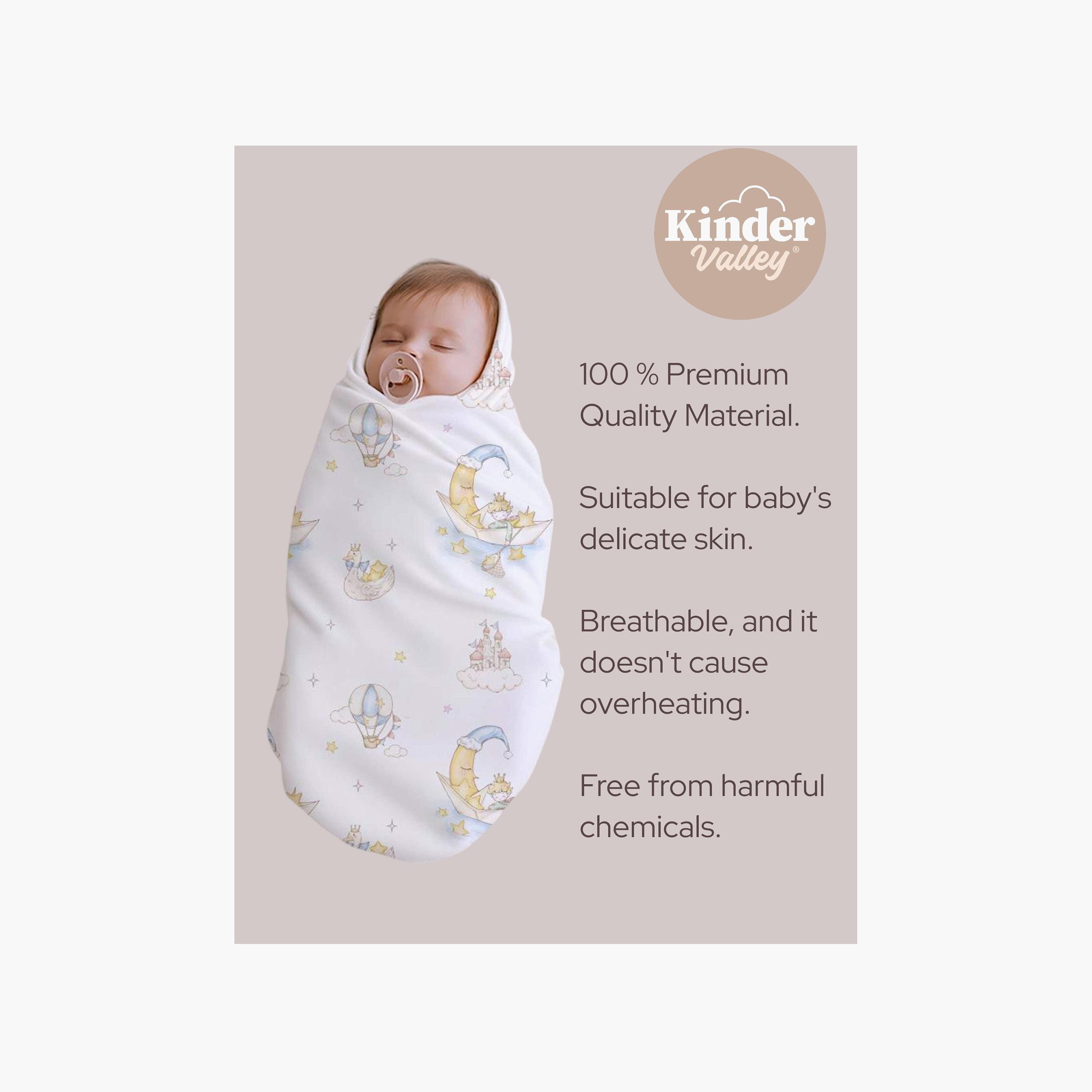 غطاء قماط دريمي من كيندر فالي-baby-nursery-blanketsandswaddles-receivingblankets-image-3