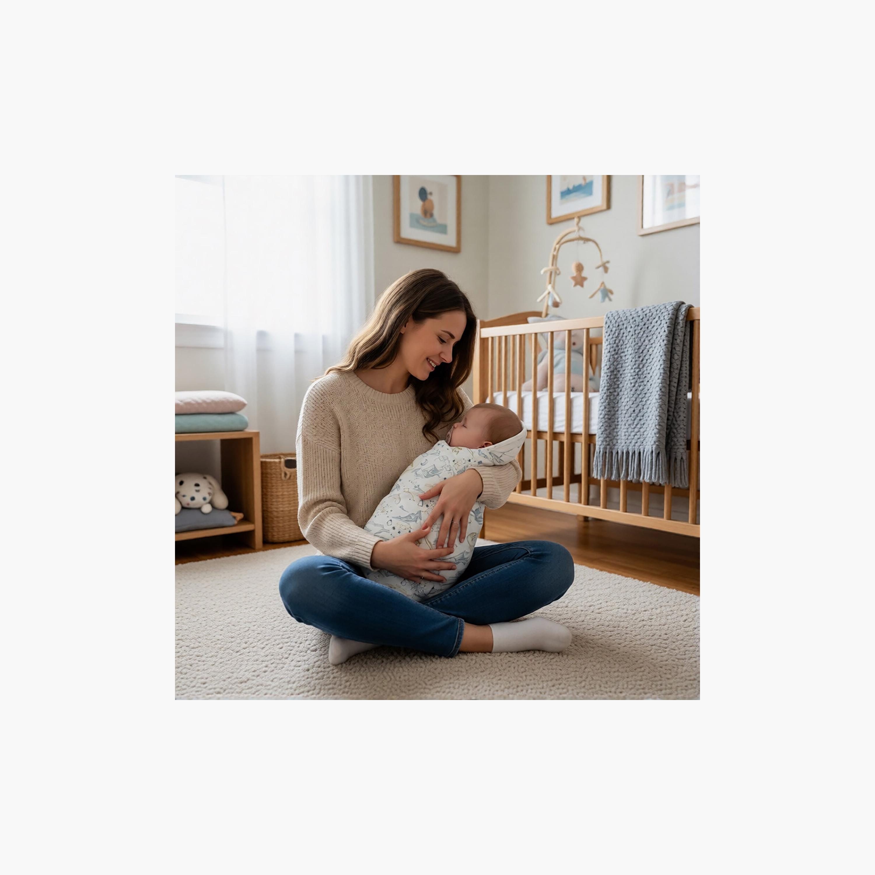 Kinder Valley Lunelle Swaddle Wrap-baby-nursery-blanketsandswaddles-receivingblankets-image-2