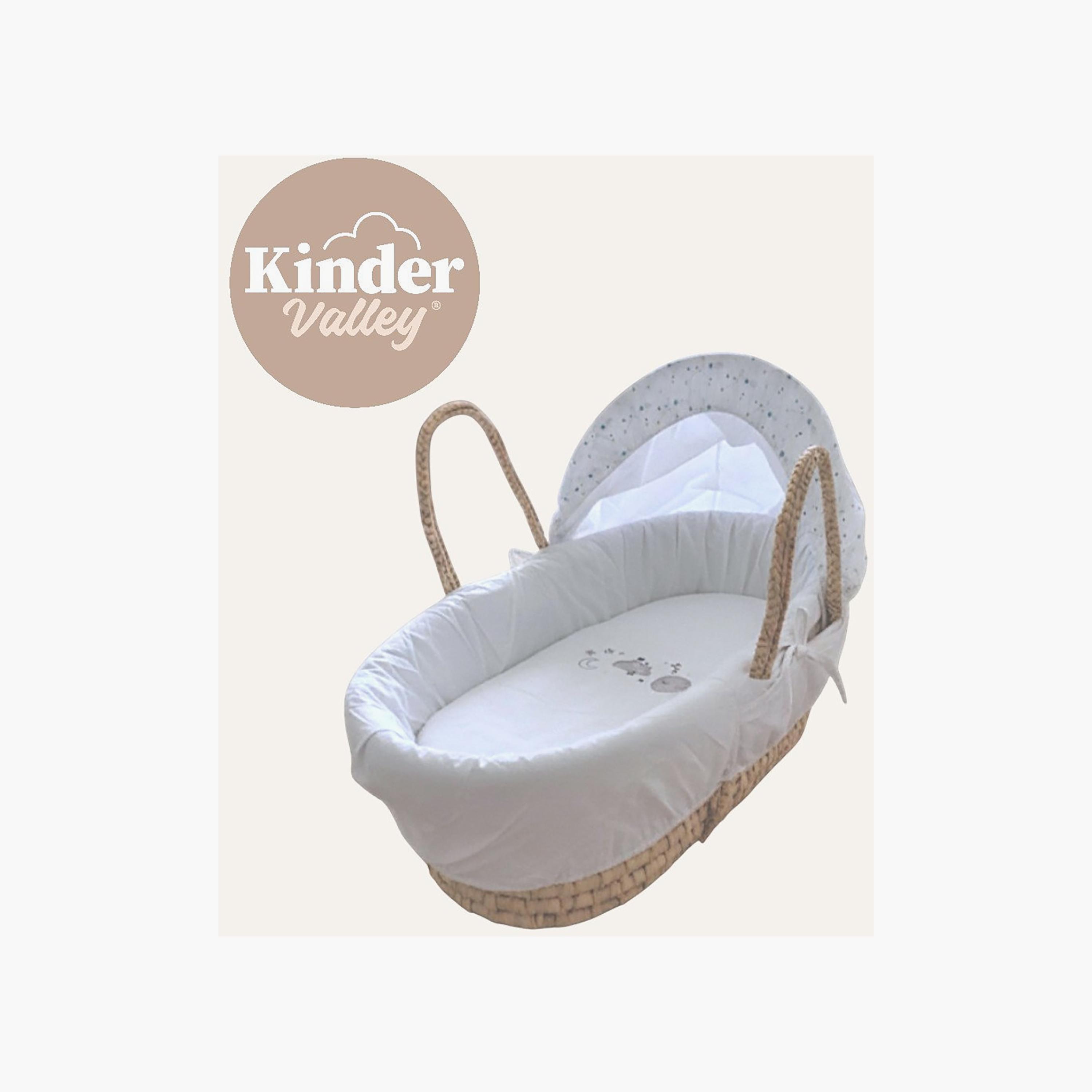 Kinder Valley Twinkle Night Moses Basket with Canopy-baby-nursery-furniture-mosesbaskets-image-5