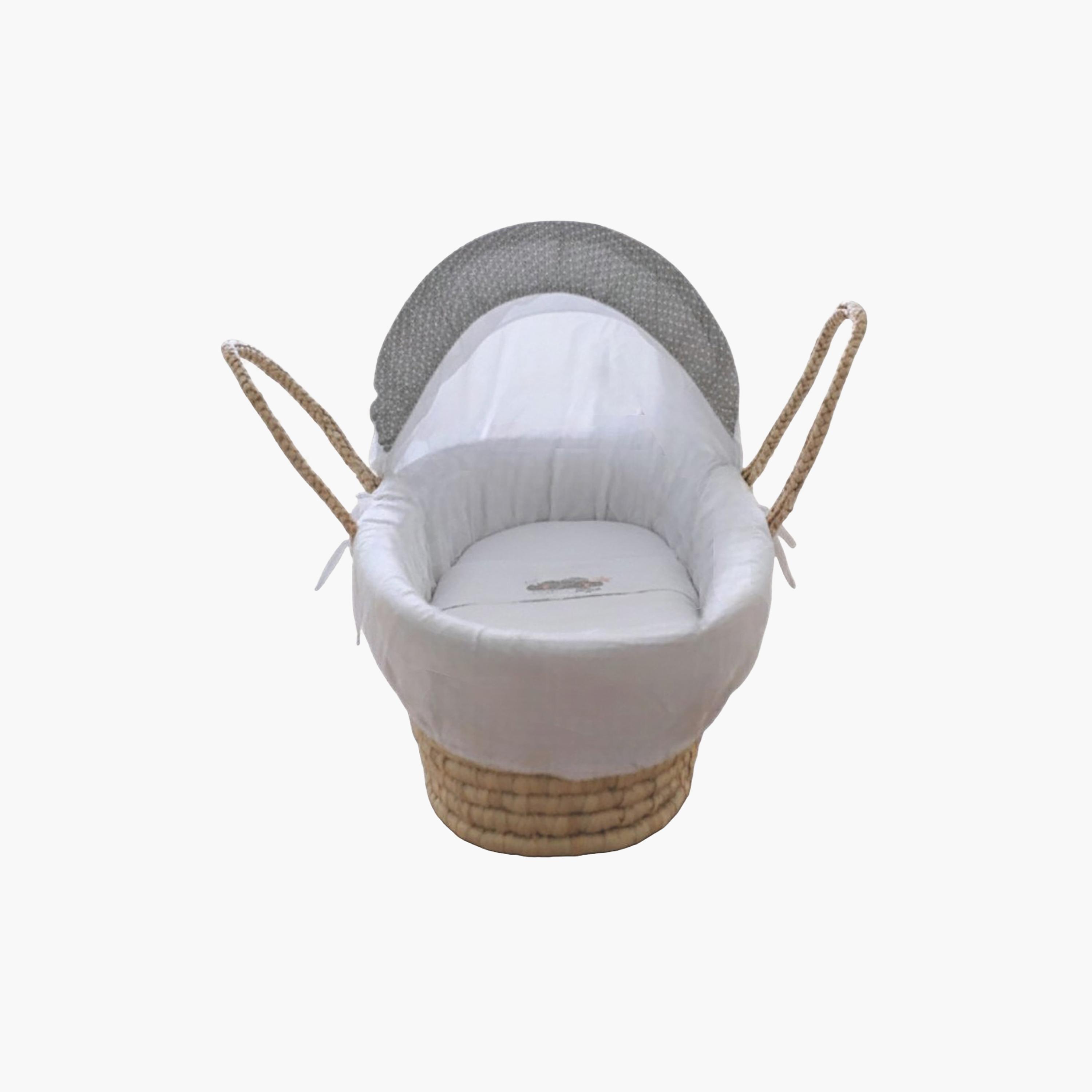 Kinder Valley Cloud Night Sky Moses Basket with Canopy-baby-nursery-furniture-mosesbaskets-image-1