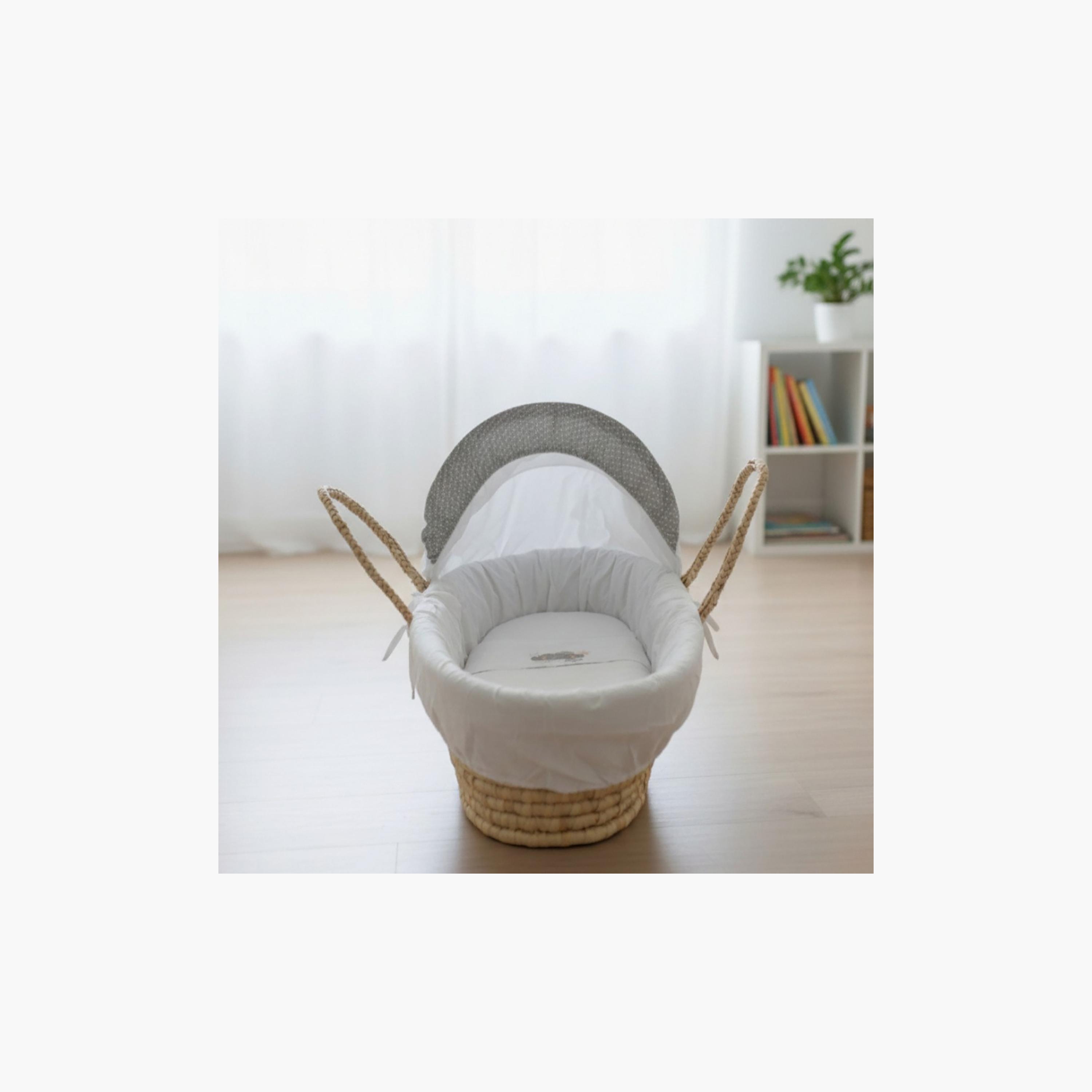 Kinder Valley Cloud Night Sky Moses Basket with Canopy-baby-nursery-furniture-mosesbaskets-image-2
