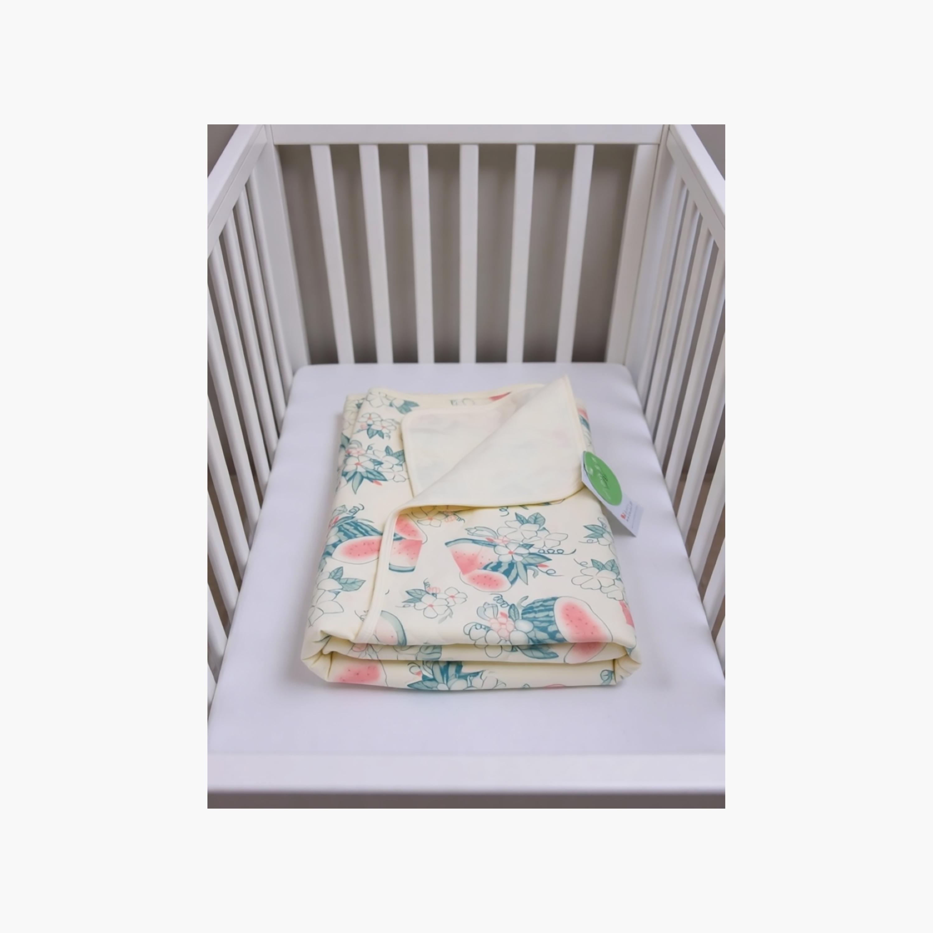 بطانية أطفال فاخرة طبعة البطيخ من كيندر فالي-baby-nursery-blanketsandswaddles-blanketsandquilts-image-4