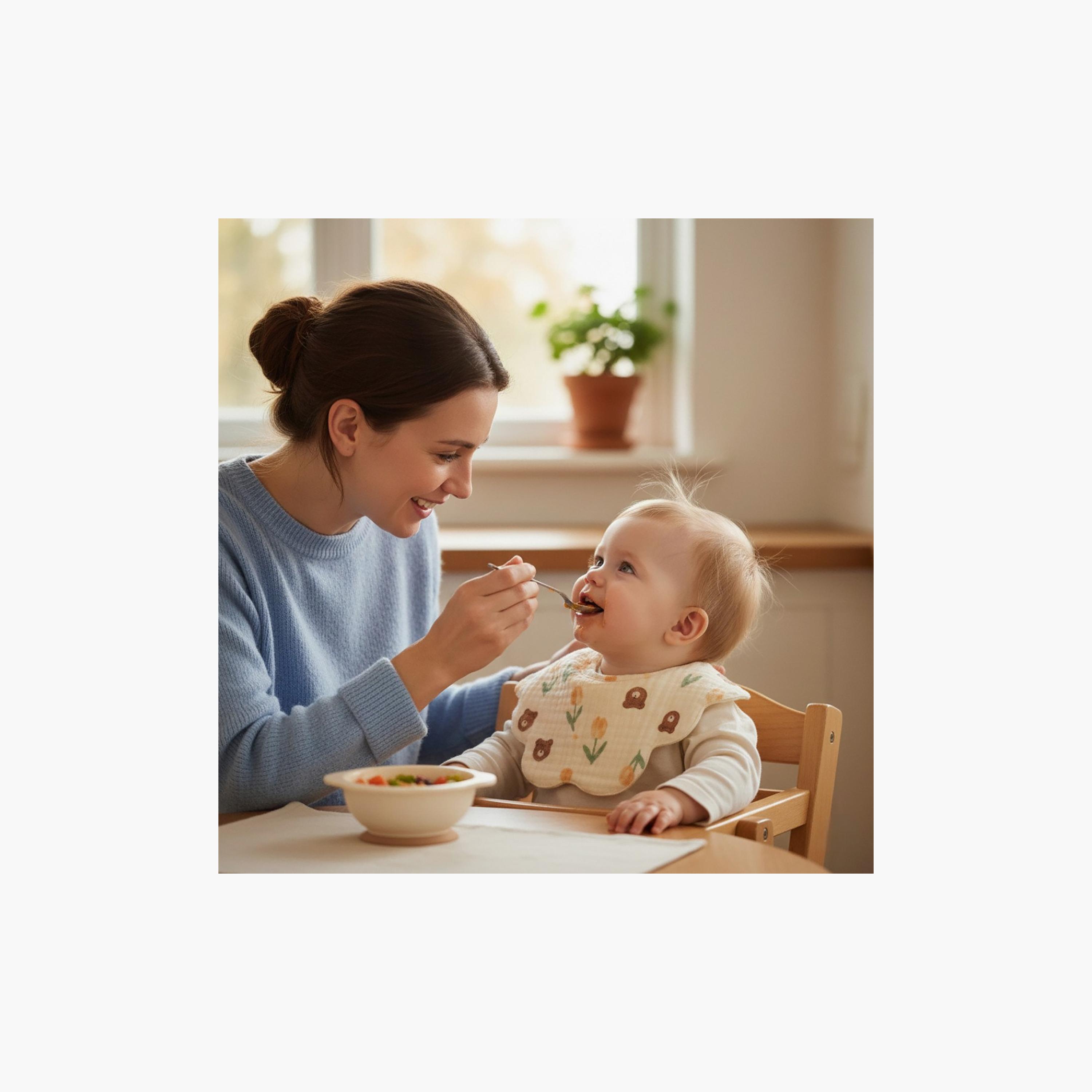 Kinder Valley Tiny Flower Bib-baby-feeding-bibs-image-3