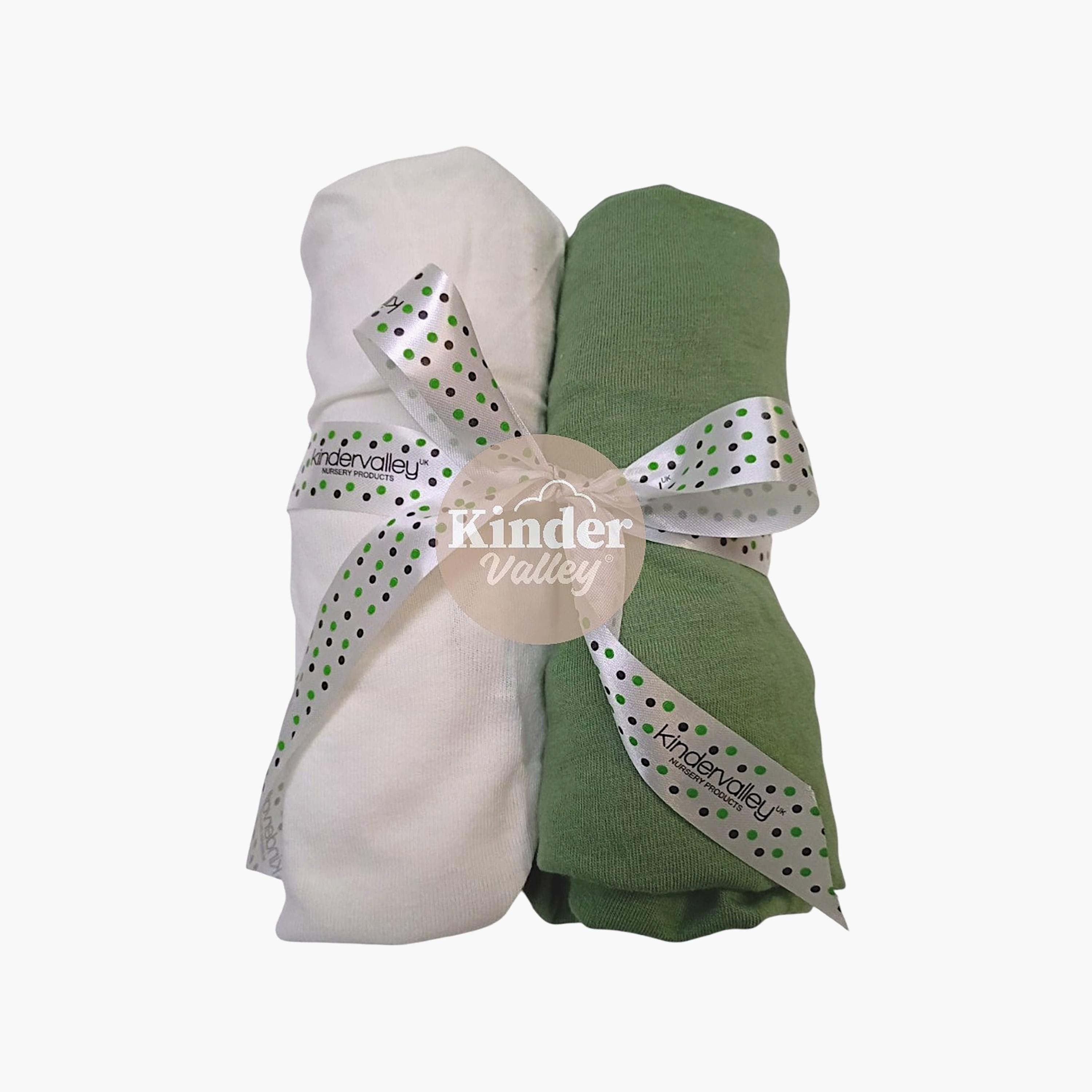 Kinder Valley 2-Piece Extra Soft Jersey Pram Fitted Sheets-baby-nursery-babybedding-image-5
