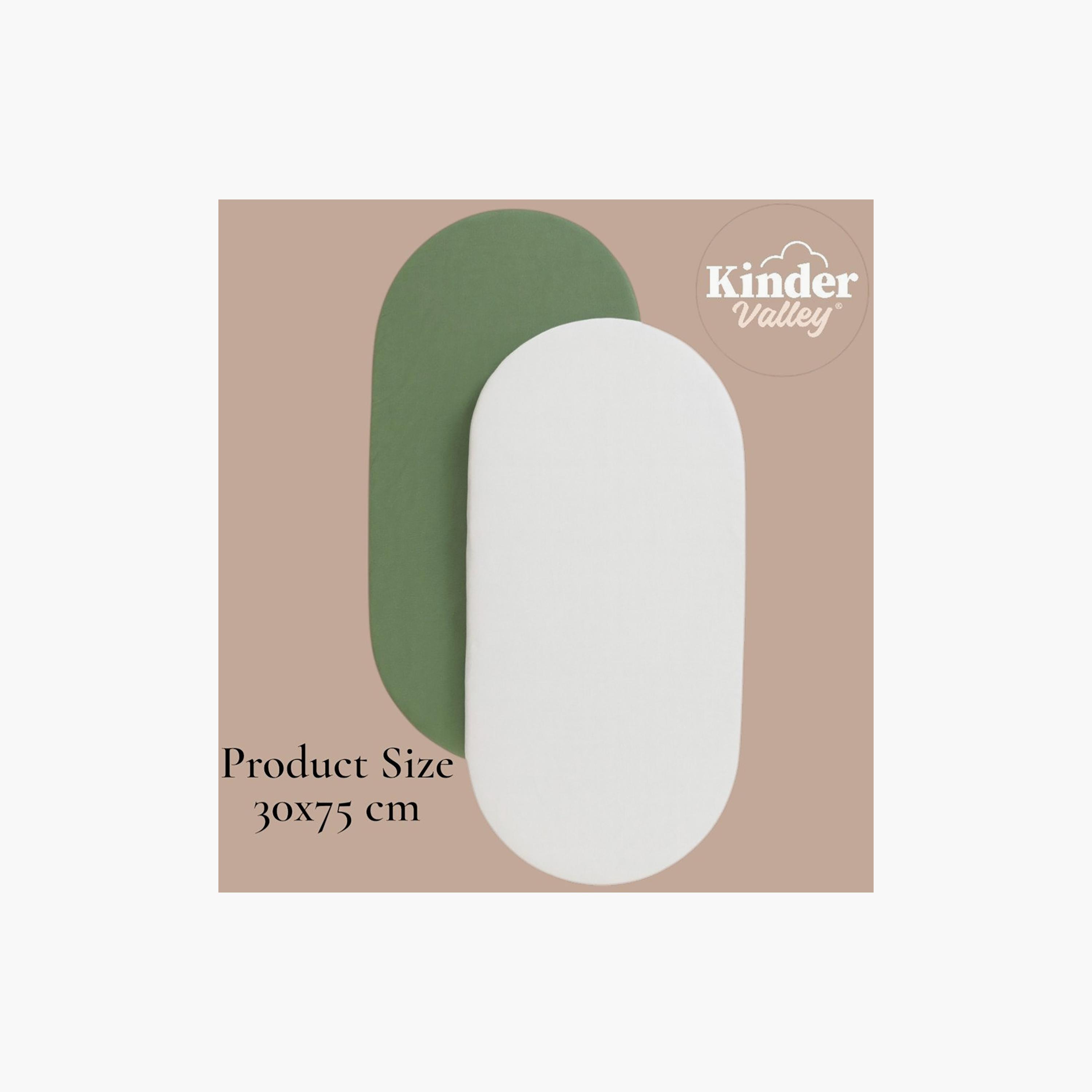 Kinder Valley 2-Piece Extra Soft Jersey Pram Fitted Sheets-baby-nursery-babybedding-image-8