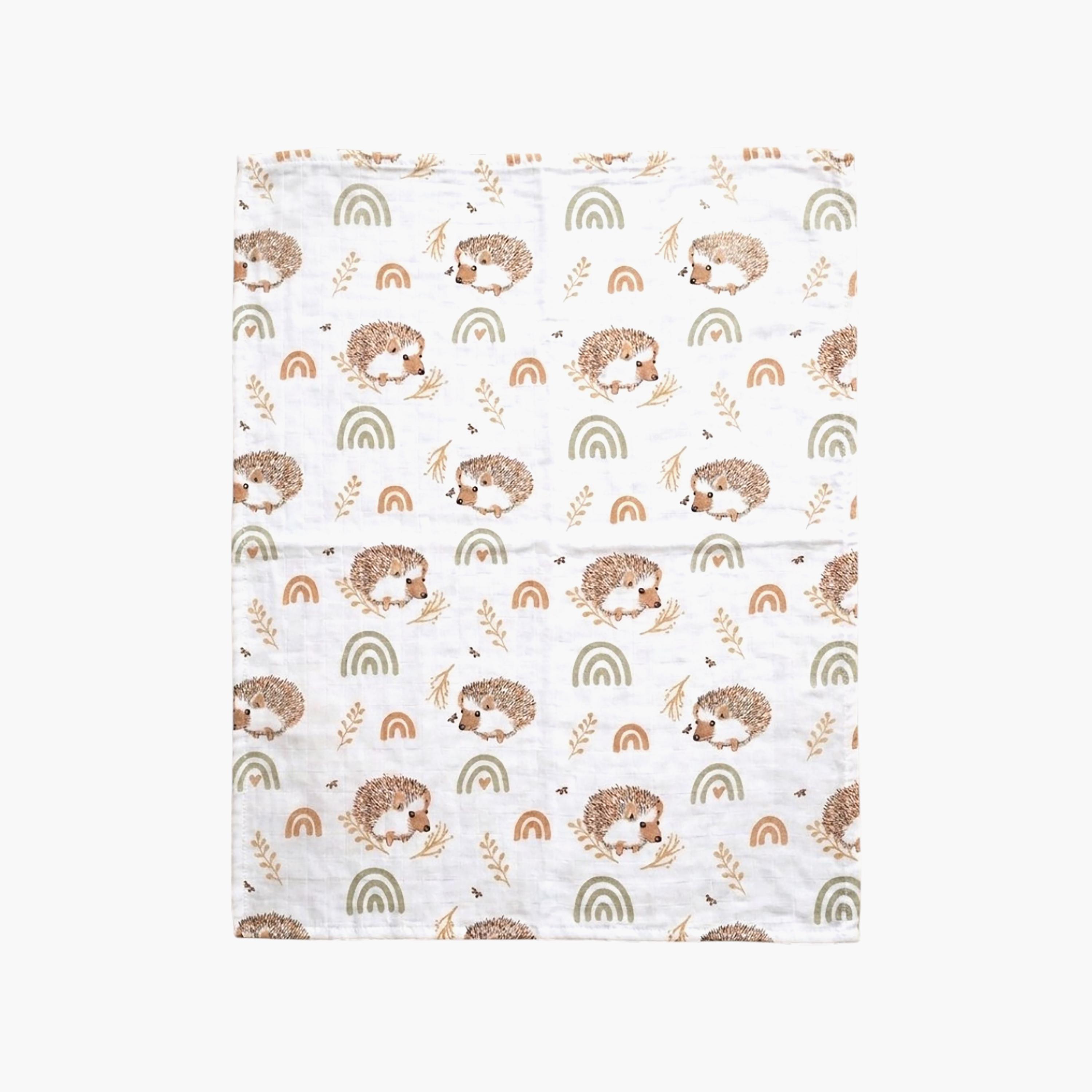 Kinder Valley 2-Piece Bamboo Cotton Swaddle Wraps-baby-nursery-blanketsandswaddles-receivingblankets-image-4