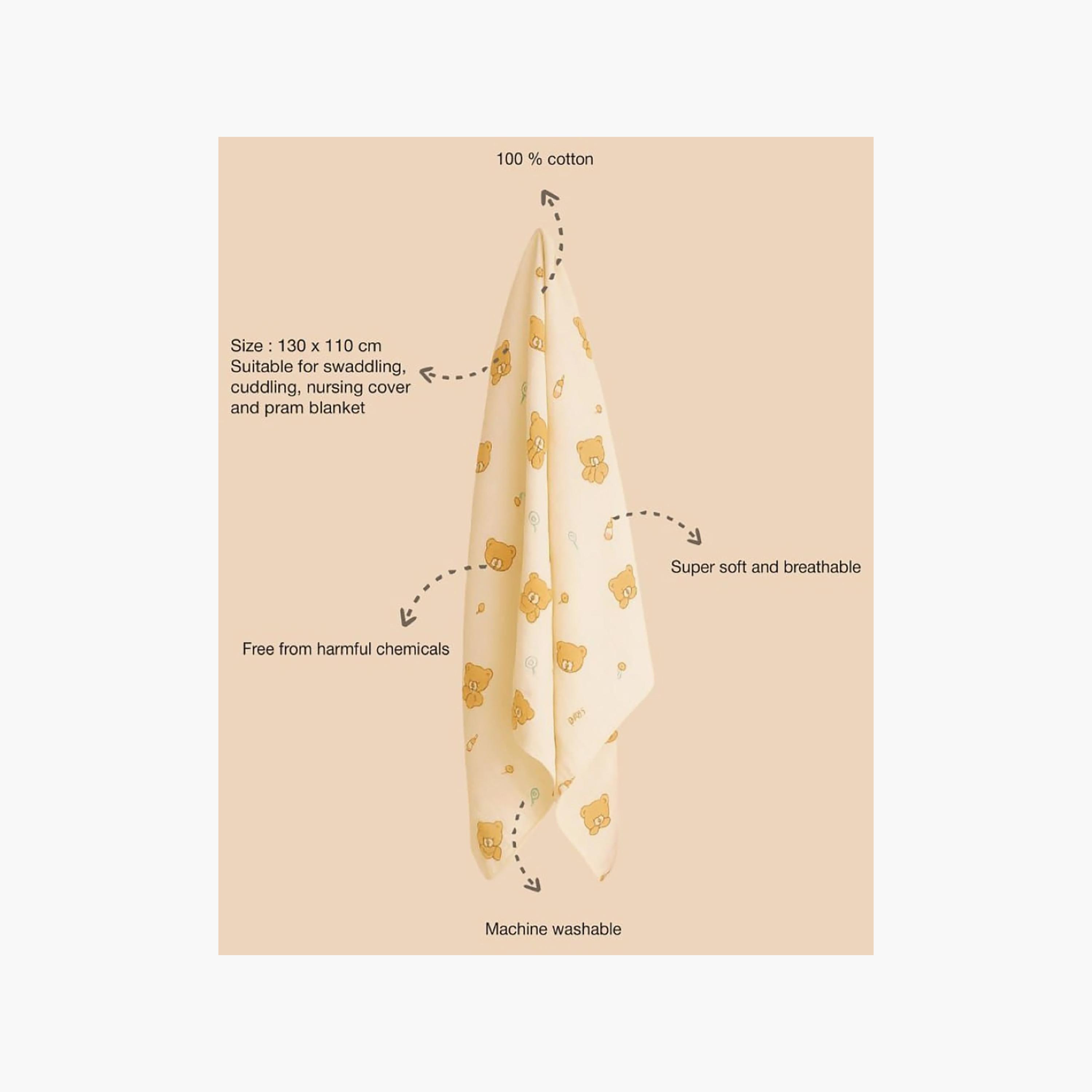 Kinder Valley 2-Piece Bamboo Cotton Swaddle Wraps-baby-nursery-blanketsandswaddles-receivingblankets-image-7