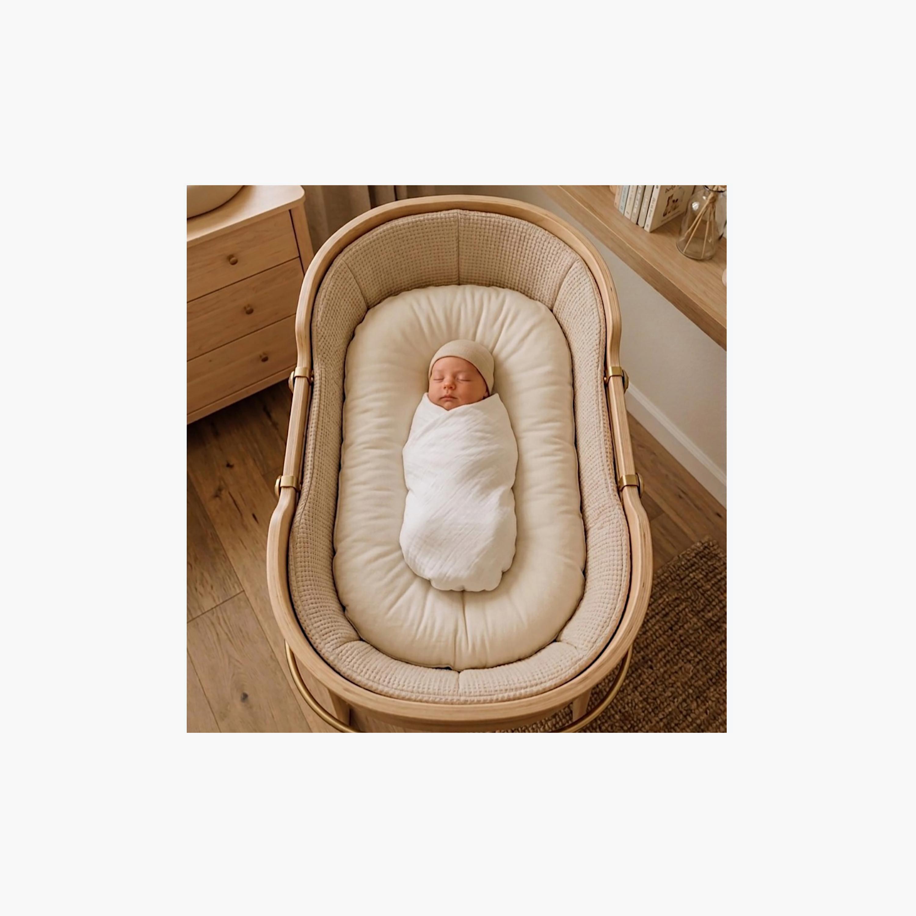 Kinder Valley 2-Piece Bamboo Cotton Swaddle Wraps-baby-nursery-blanketsandswaddles-receivingblankets-image-8