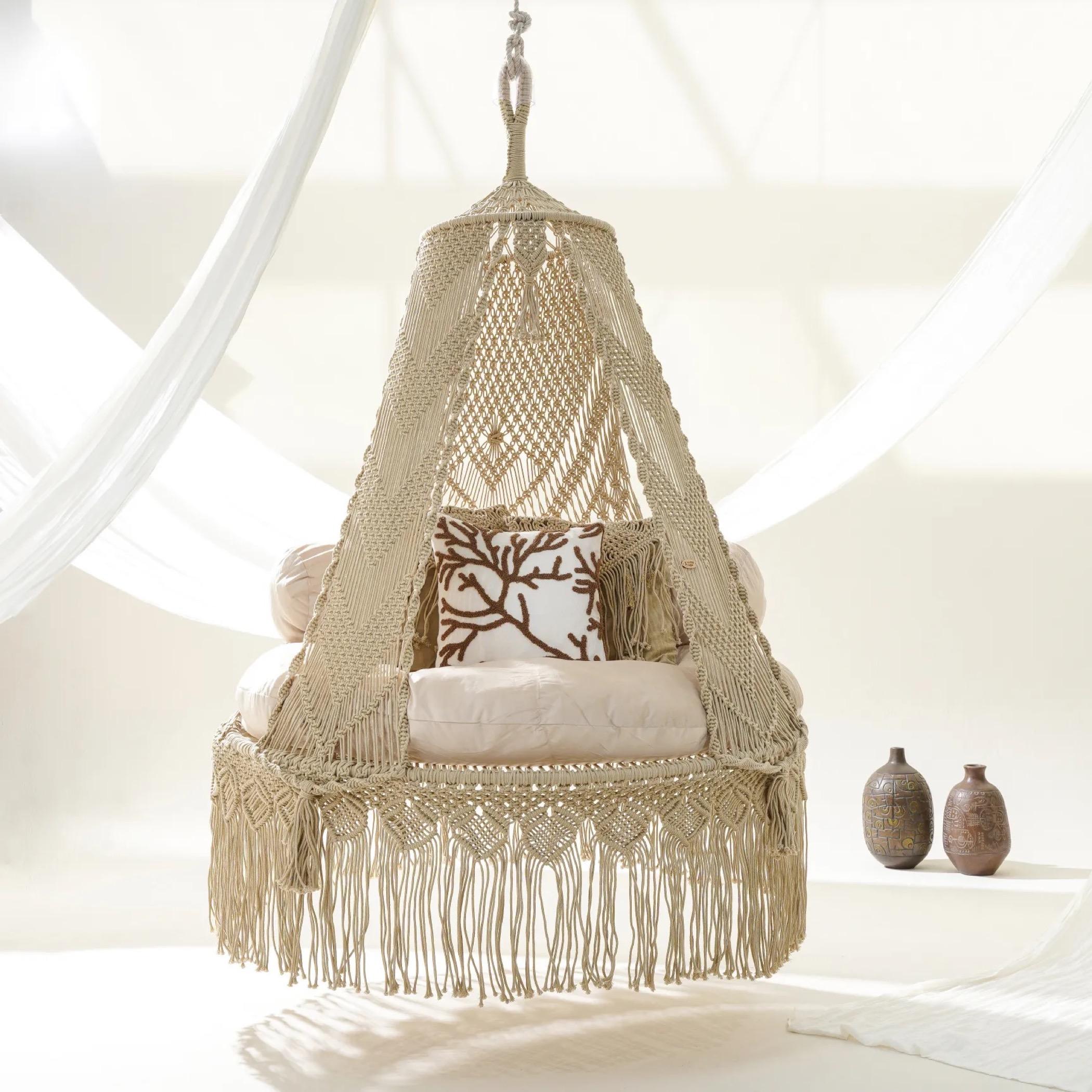 Sand Shell Outdoor Swing