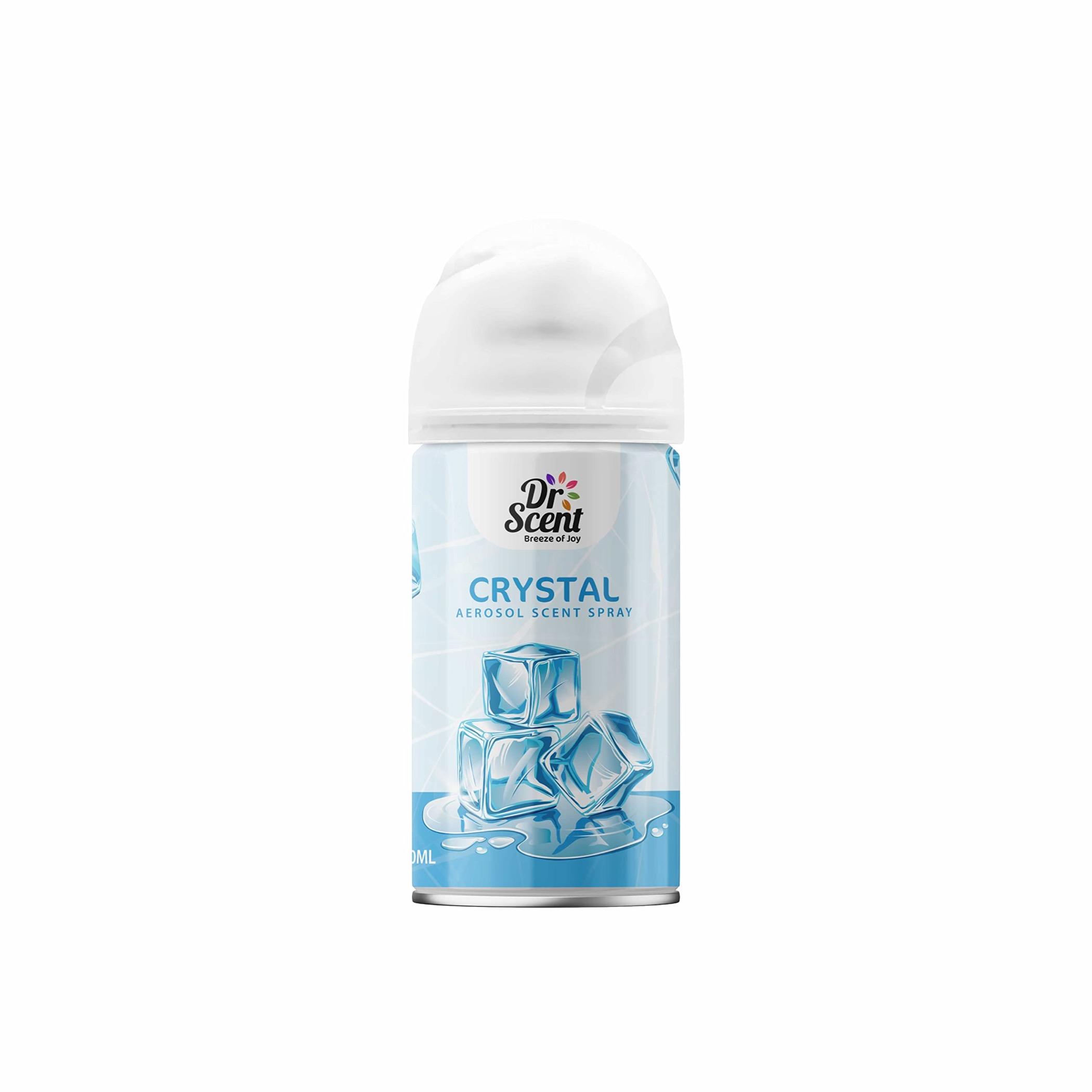 Dr Scent 2-Piece Breeze of Joy Crystal Aerosol Air Freshener Spray Set - 300 ml