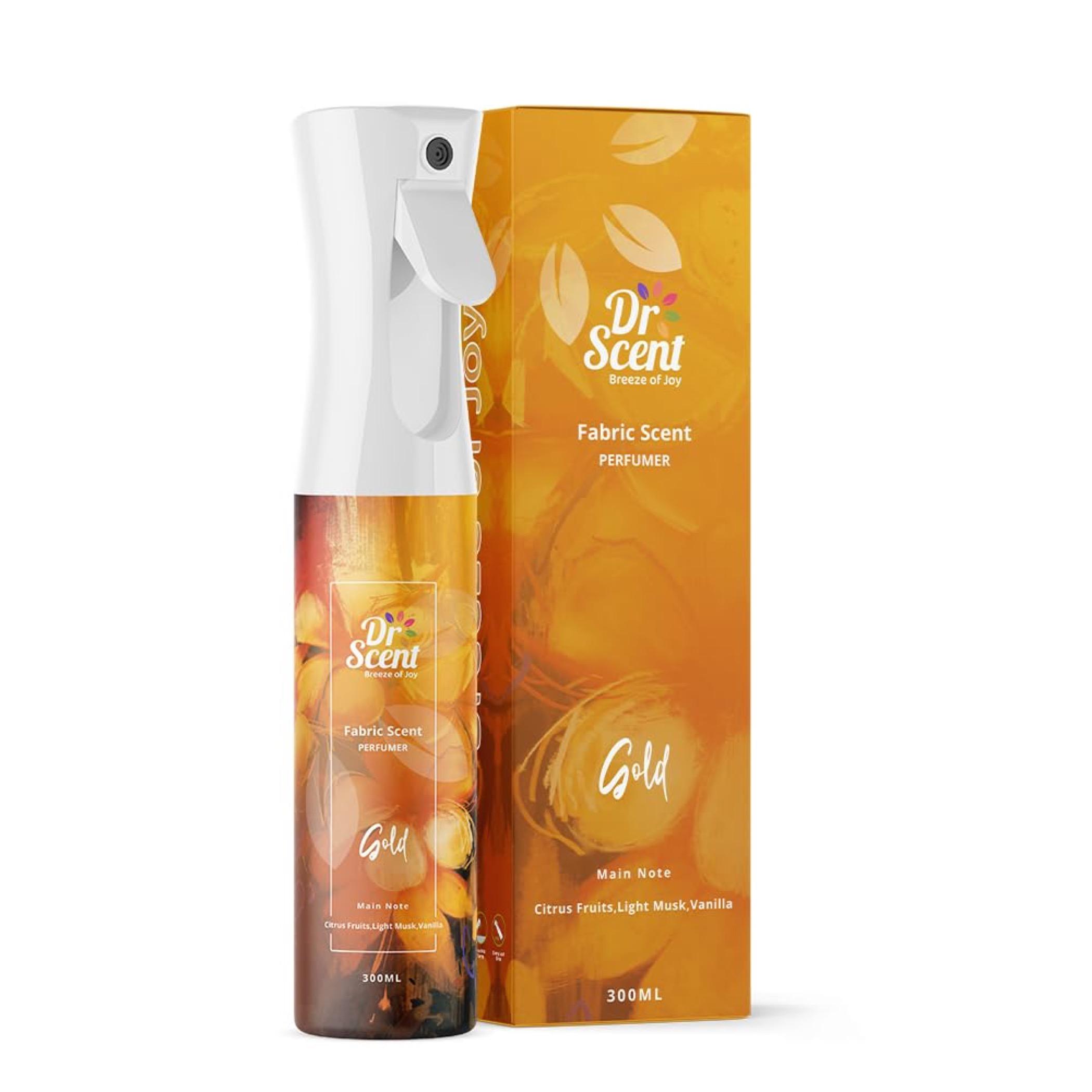 Dr Scent Breeze of Joy Gold Fabric Scent Spray - 300 ml
