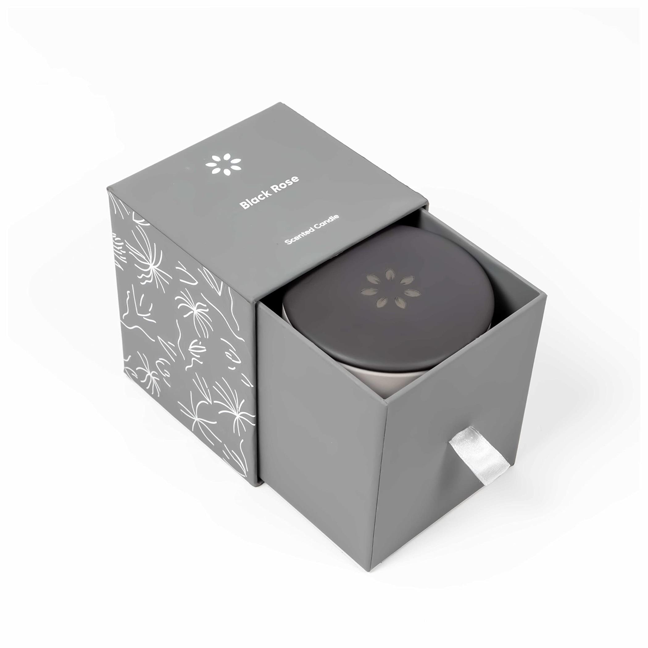 Dr Scent Breeze of Joy Black Rose Scented Jar Candle - 4 h