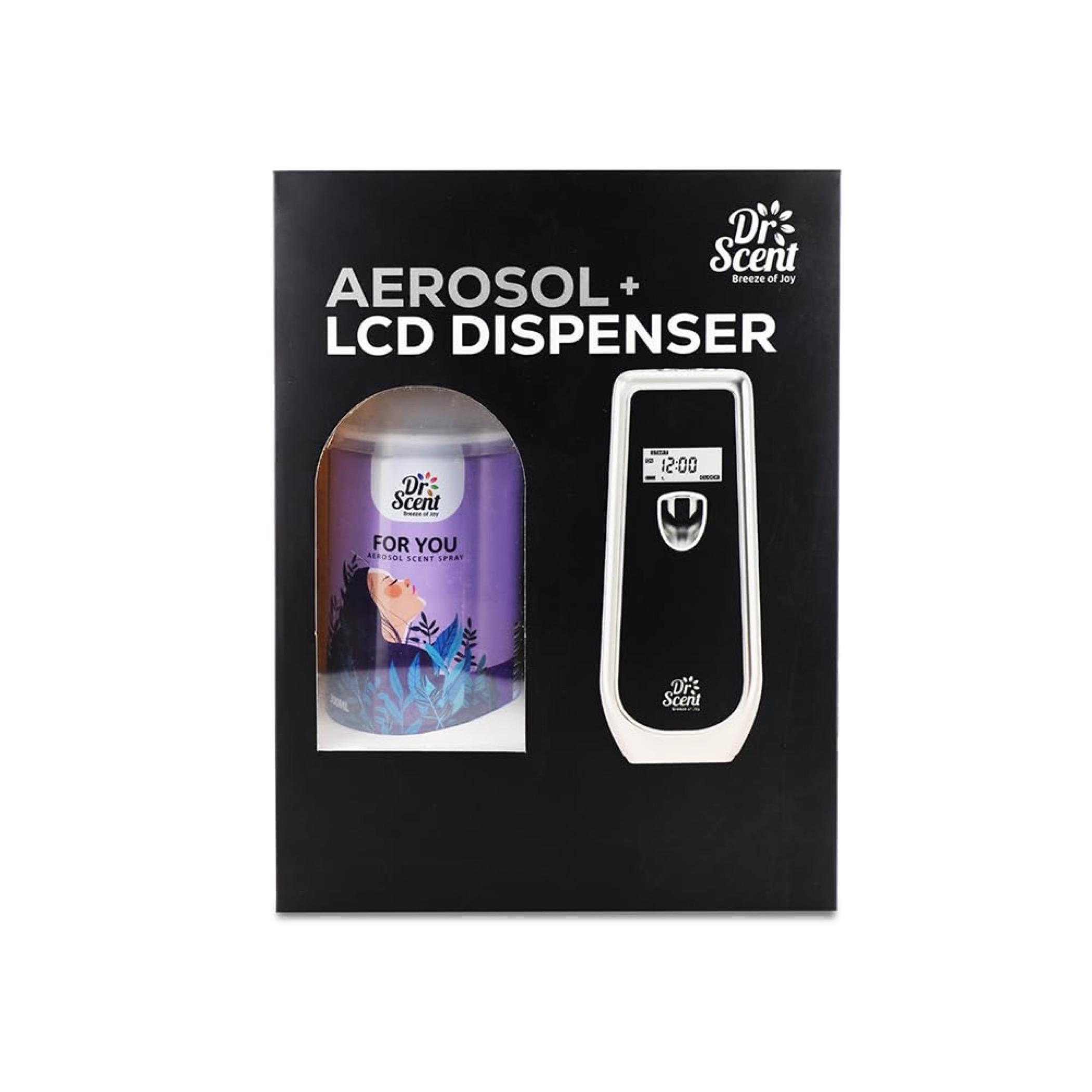 Dr Scent Breeze of Joy For You LCD Dispenser and Aerosol Spray - 300 ml