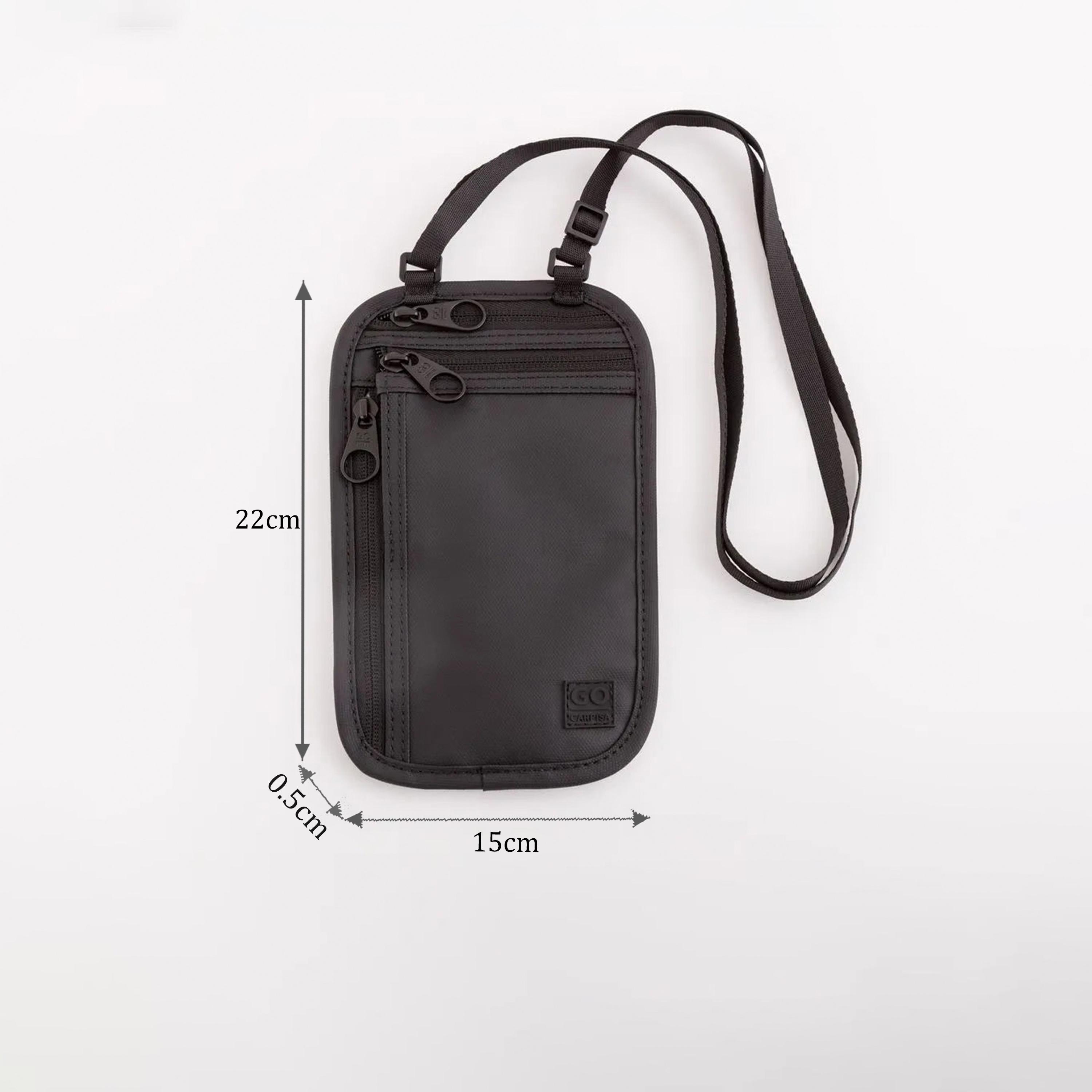 Carpisa Meyer Go Plain Sling Bag with Zipper and Adjustable Strap | 15 X 22 X 0.5 CM-men-bags-image-2