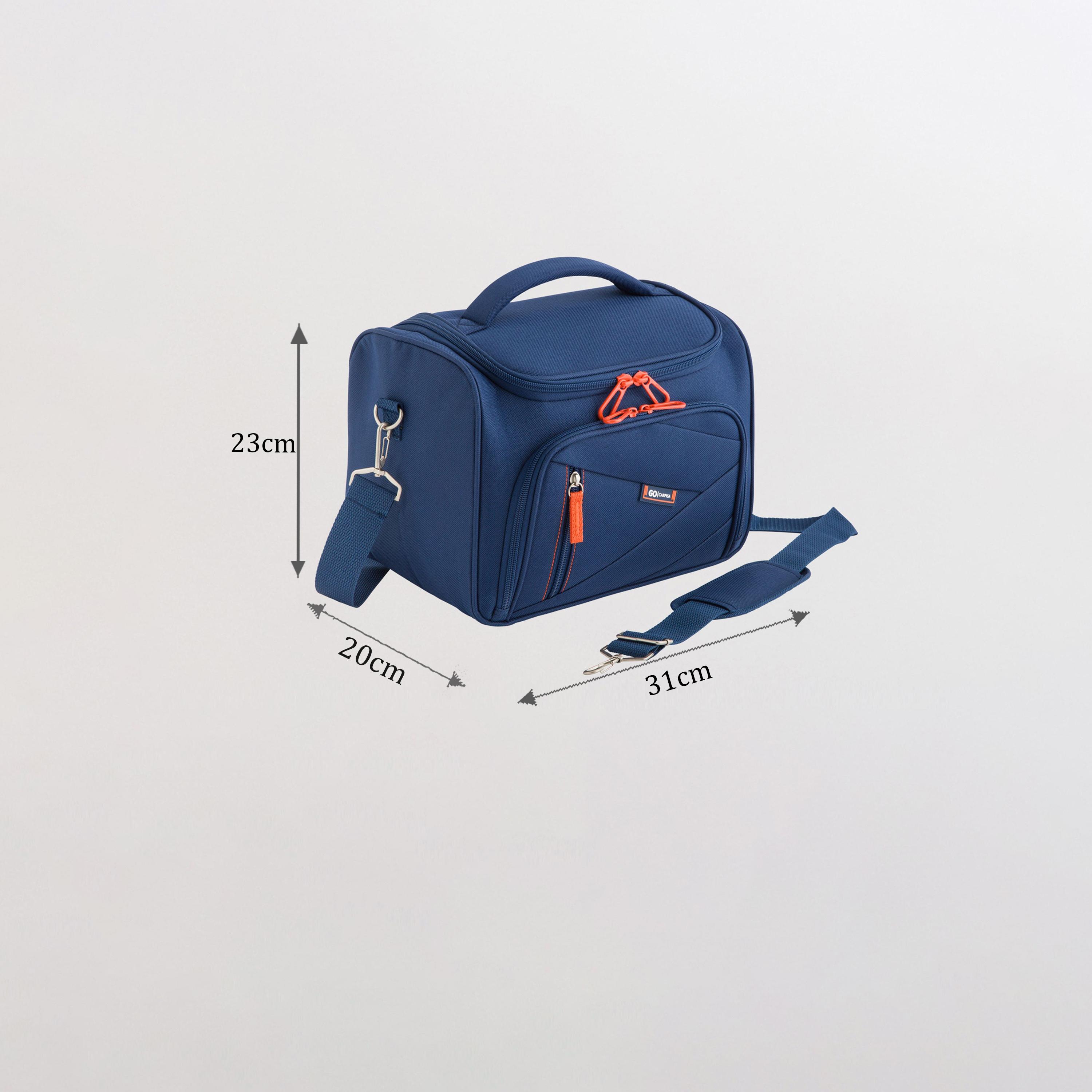Carpisa Jaunter Go Plain Top Handle Pouch with Zipper and Detachable Strap | 31 X 23 X 20 CM-men-bags-image-2