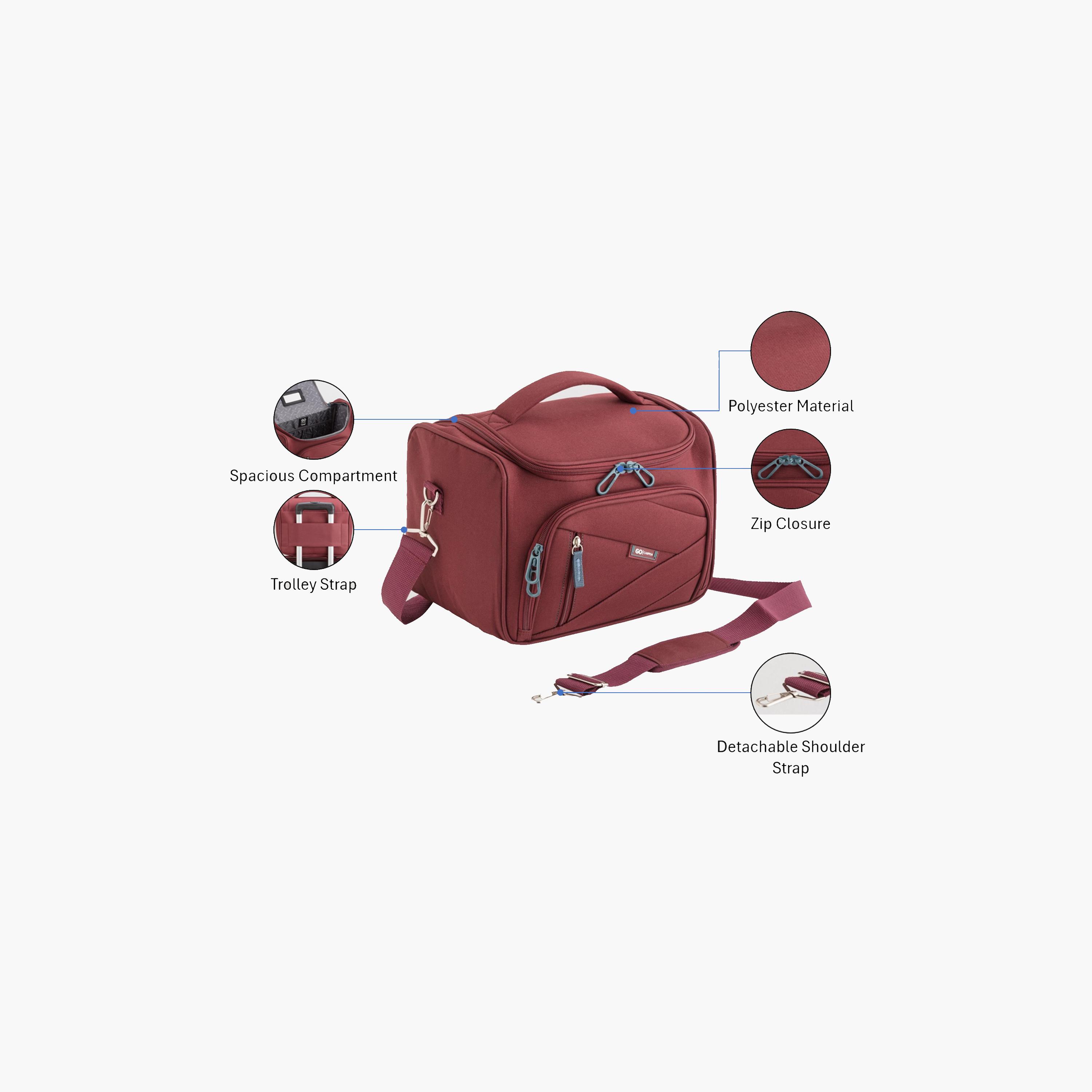 Carpisa Roadmate Go Fw Plain Top Handle Pouch with Zipper and Detachable Strap | 31 X 23 X 20 CM-women-bagsandwallets-handbags-image-3