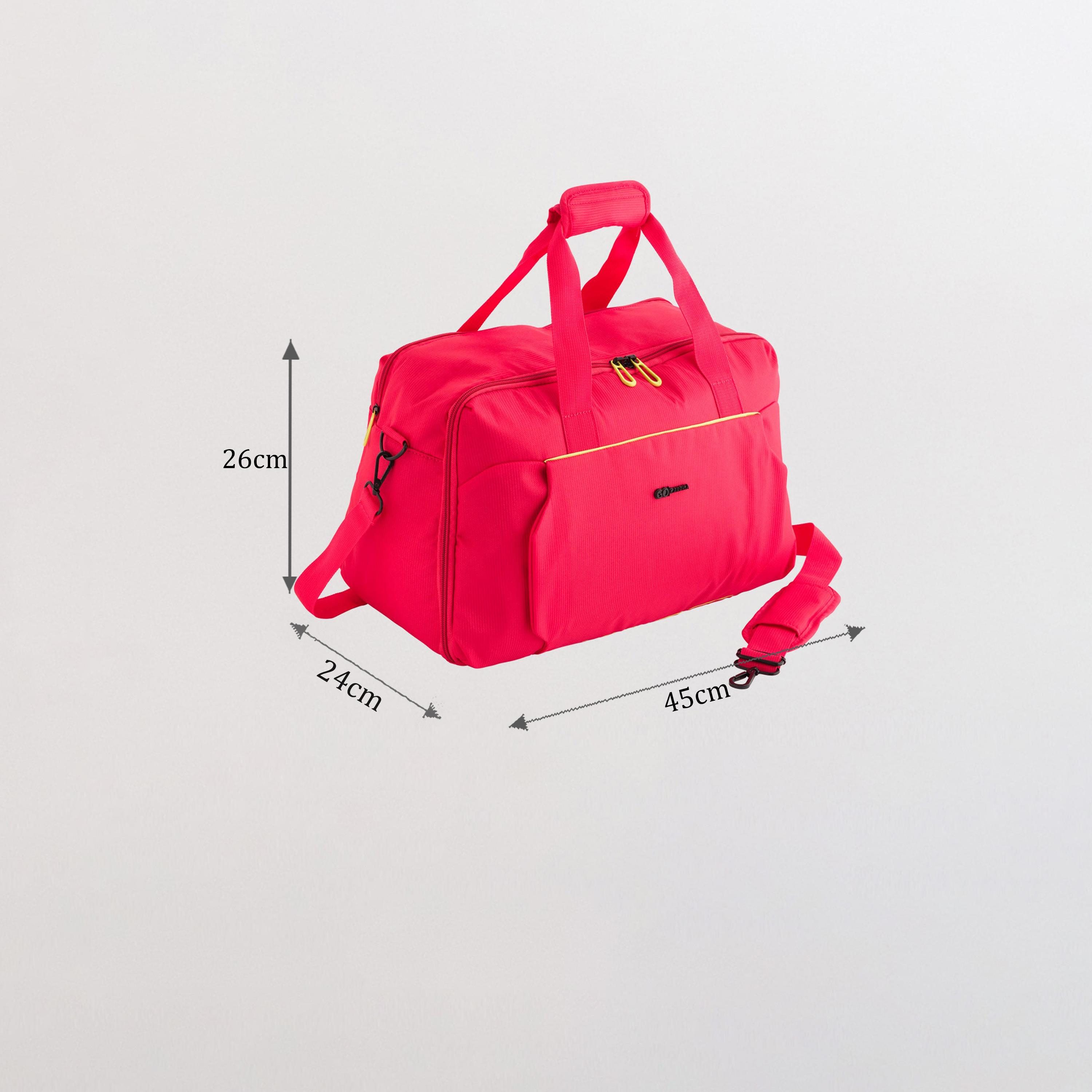 Carpisa Lite'N'Go Plain Double Handle Duffel Bag with Zipper and Detachable Strap | 45 X 26 X 24 CM-men-bags-image-2
