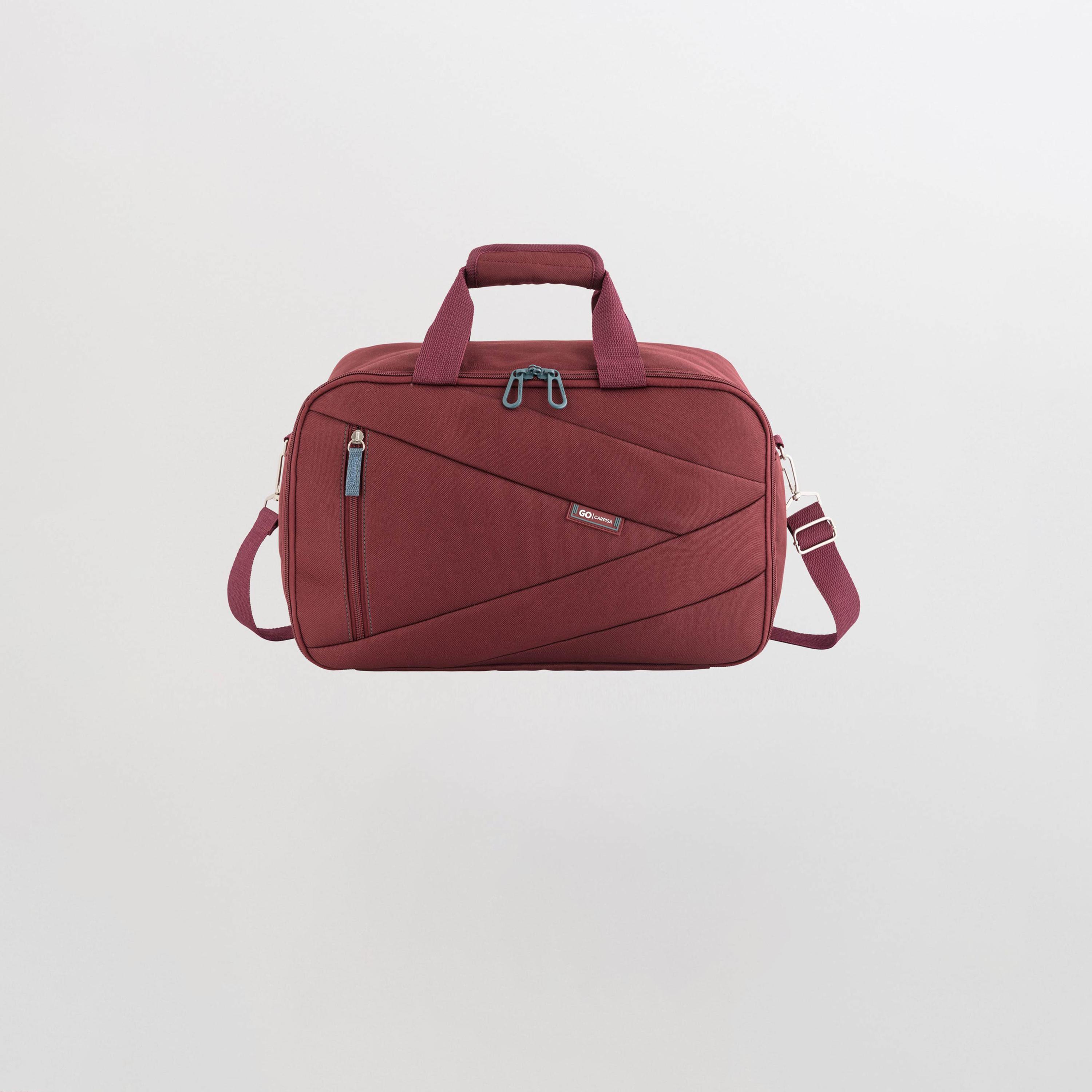 Carpisa Roadmate Go Fw Plain Double Handle Duffel Bag with Zipper and Detachable Strap | 40 X 25 X 20 CM-women-bagsandwallets-handbags-image-1