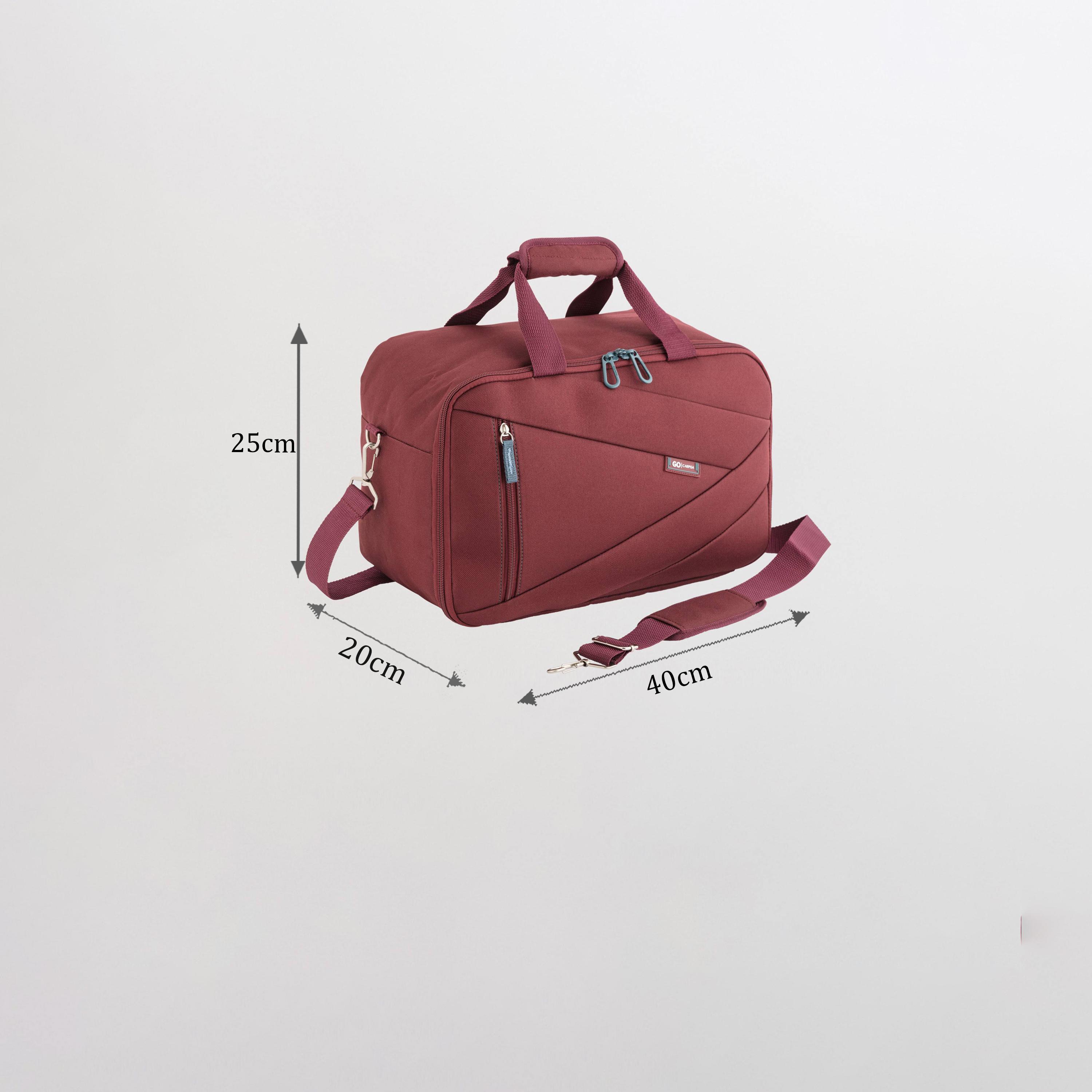 Carpisa Roadmate Go Fw Plain Double Handle Duffel Bag with Zipper and Detachable Strap | 40 X 25 X 20 CM-women-bagsandwallets-handbags-image-2