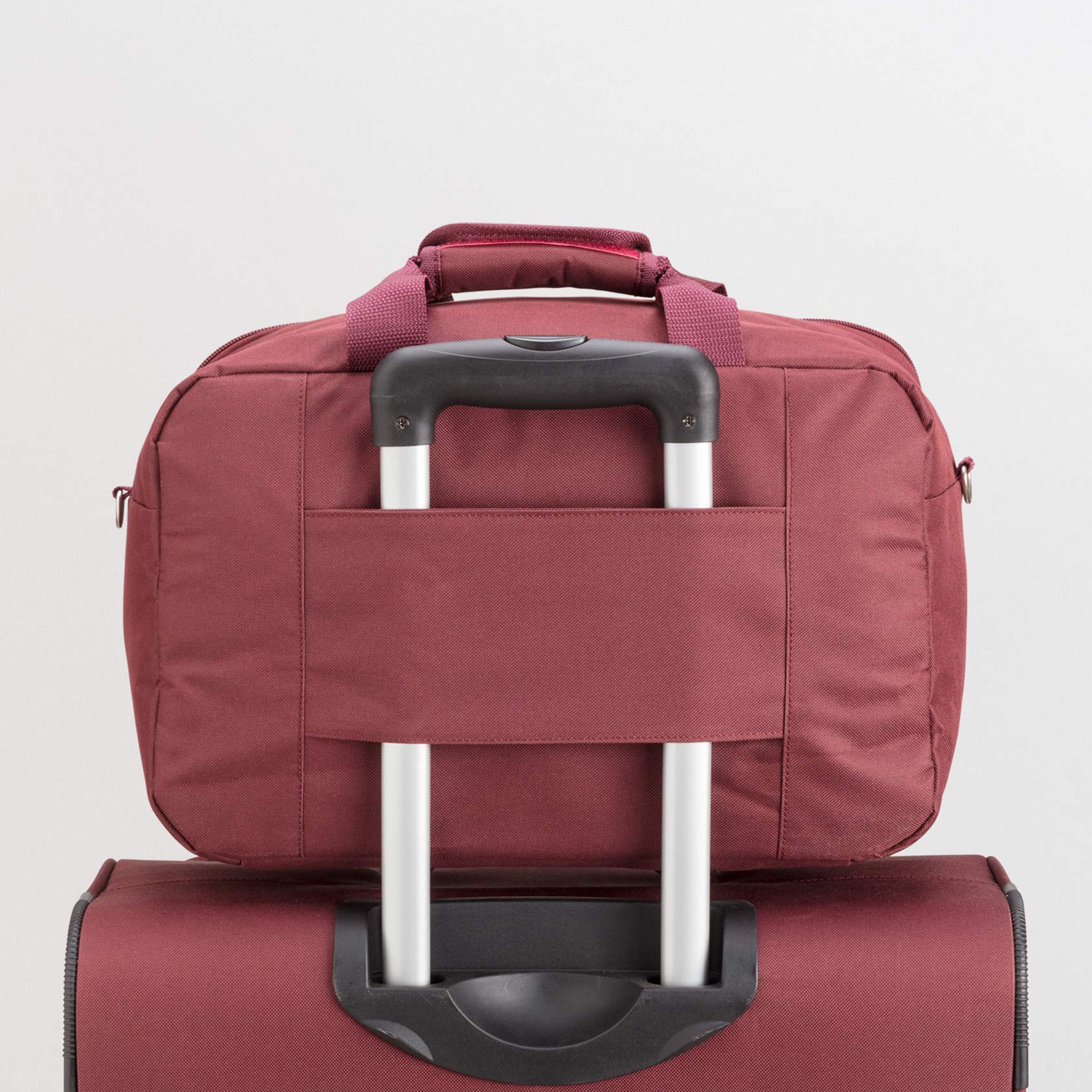 Carpisa Roadmate Go Fw Plain Double Handle Duffel Bag with Zipper and Detachable Strap | 40 X 25 X 20 CM-women-bagsandwallets-handbags-image-6