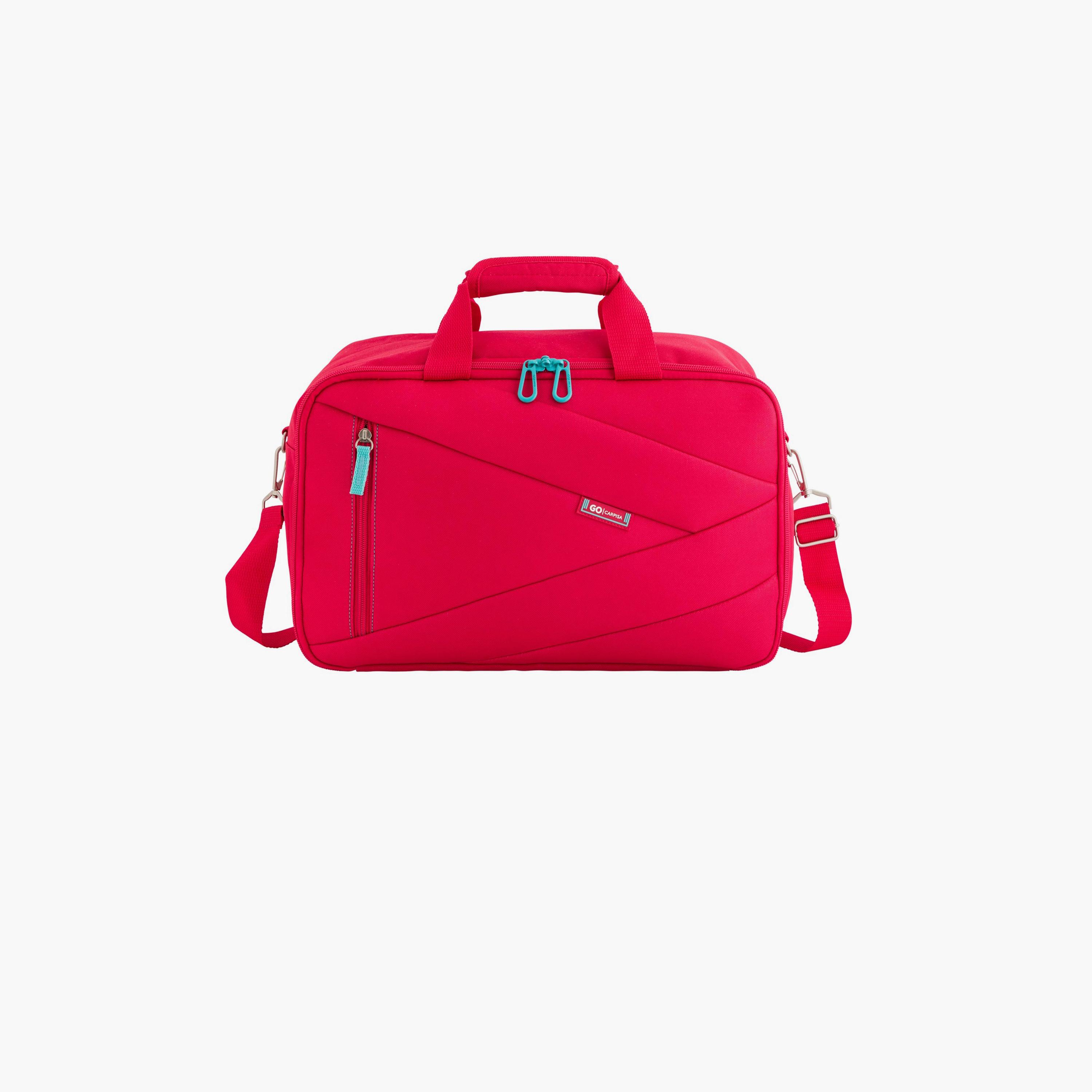 Carpisa Roadmate Go Fw Plain Double Handle Duffel Bag with Zipper and Detachable Strap | 40 X 25 X 20 CM-men-bags-image-1