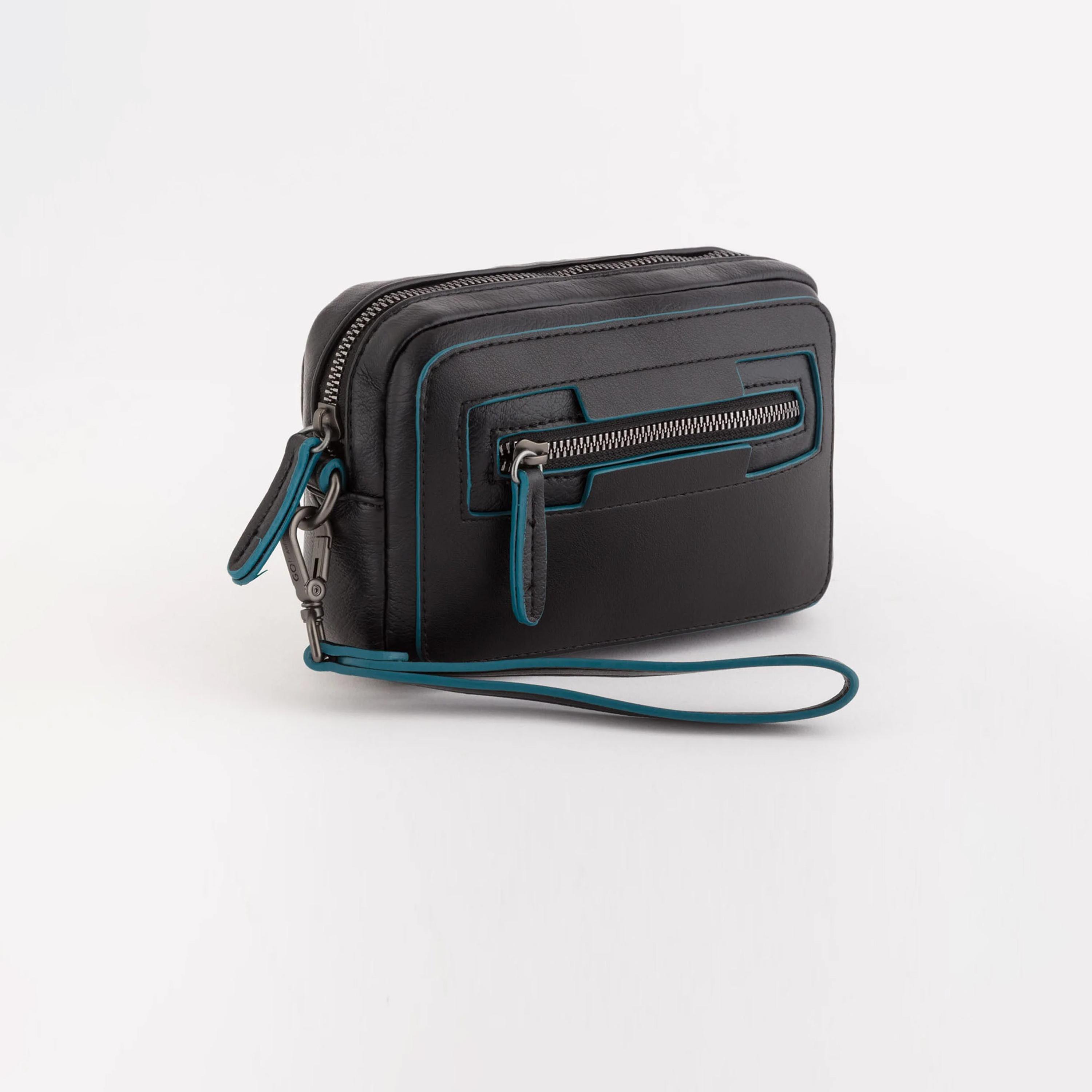 Carpisa Mate Pro Color Block Wristlet Pouch with Zipper | 19 X 13 X 5 CM-men-bags-image-4
