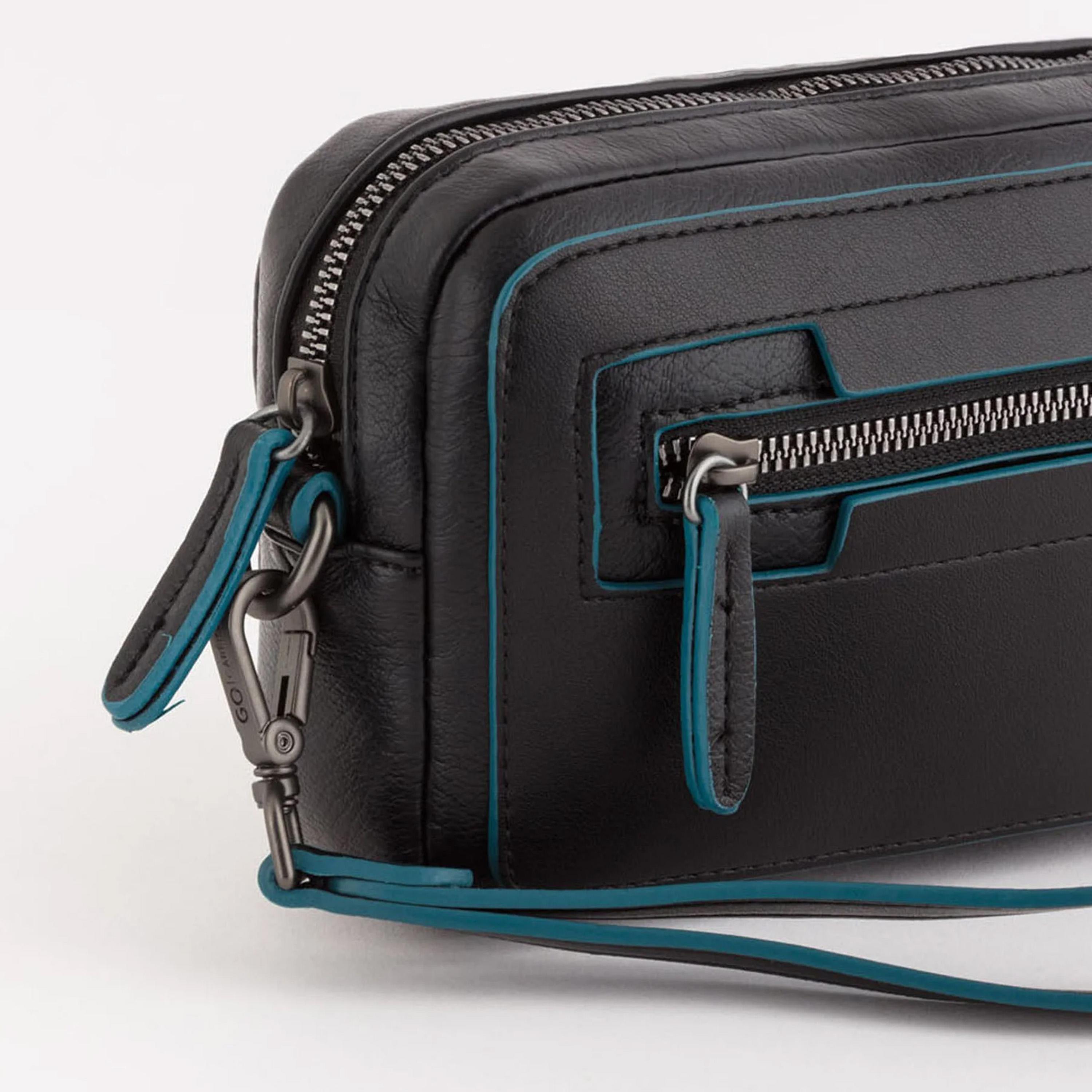 Carpisa Mate Pro Color Block Wristlet Pouch with Zipper | 19 X 13 X 5 CM-men-bags-image-5