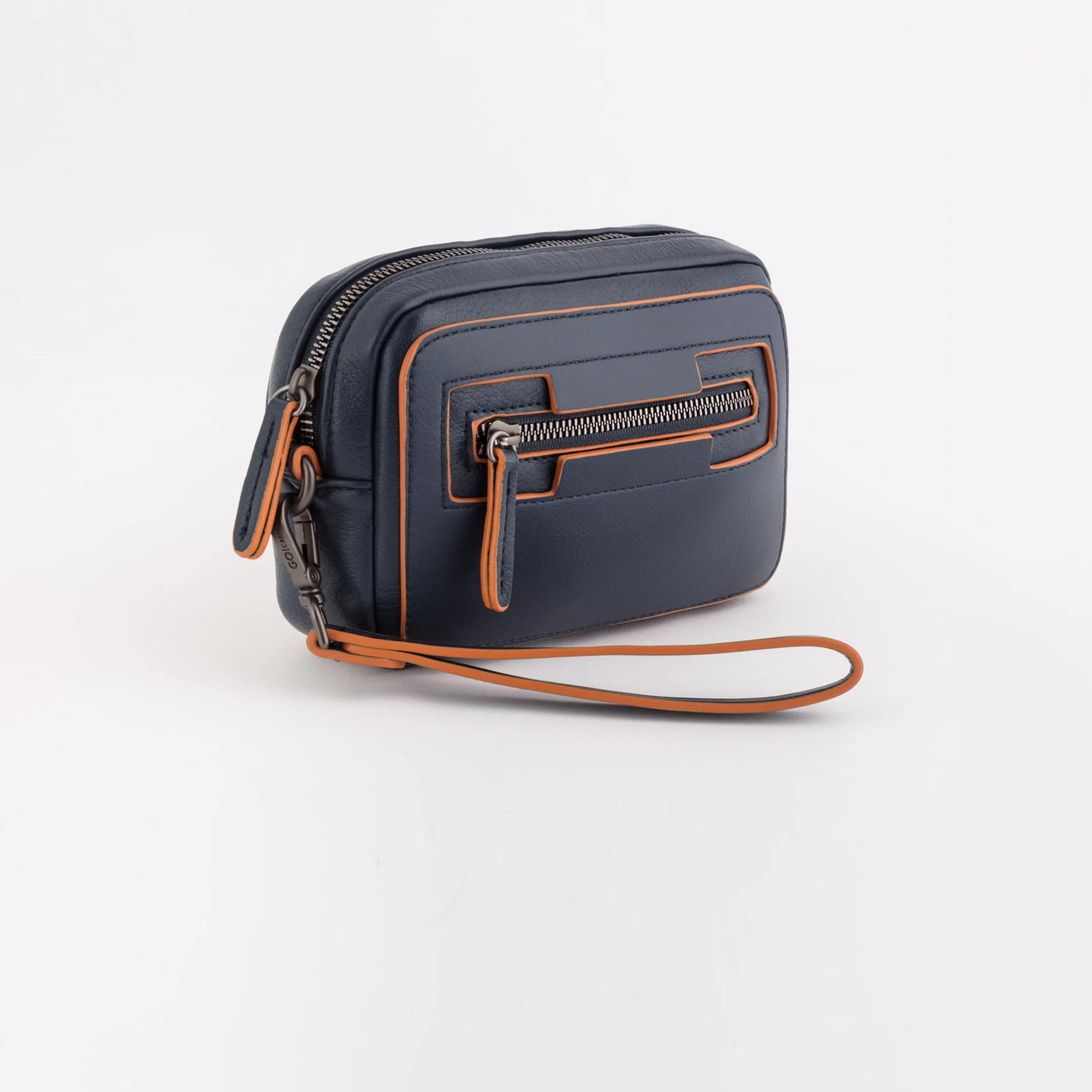 Carpisa Mate Pro Color Block Wristlet Pouch with Zipper | 19 X 13 X 5 CM-men-bags-image-4