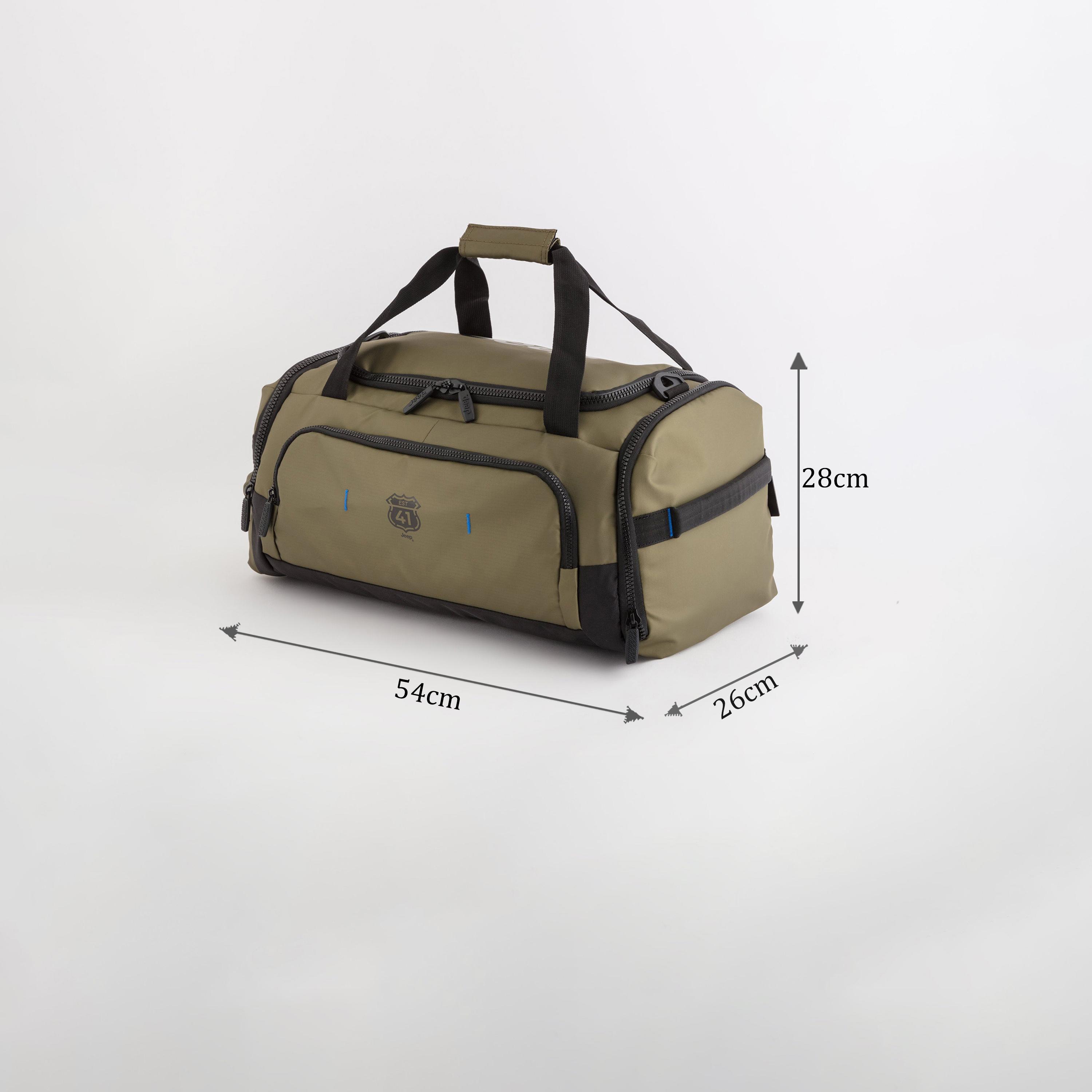 Carpisa Midtown Jeep Printed Double Handle Duffel Bag with Zipper and Detachable Strap | 54 X 28 X 26 CM-men-bags-image-2