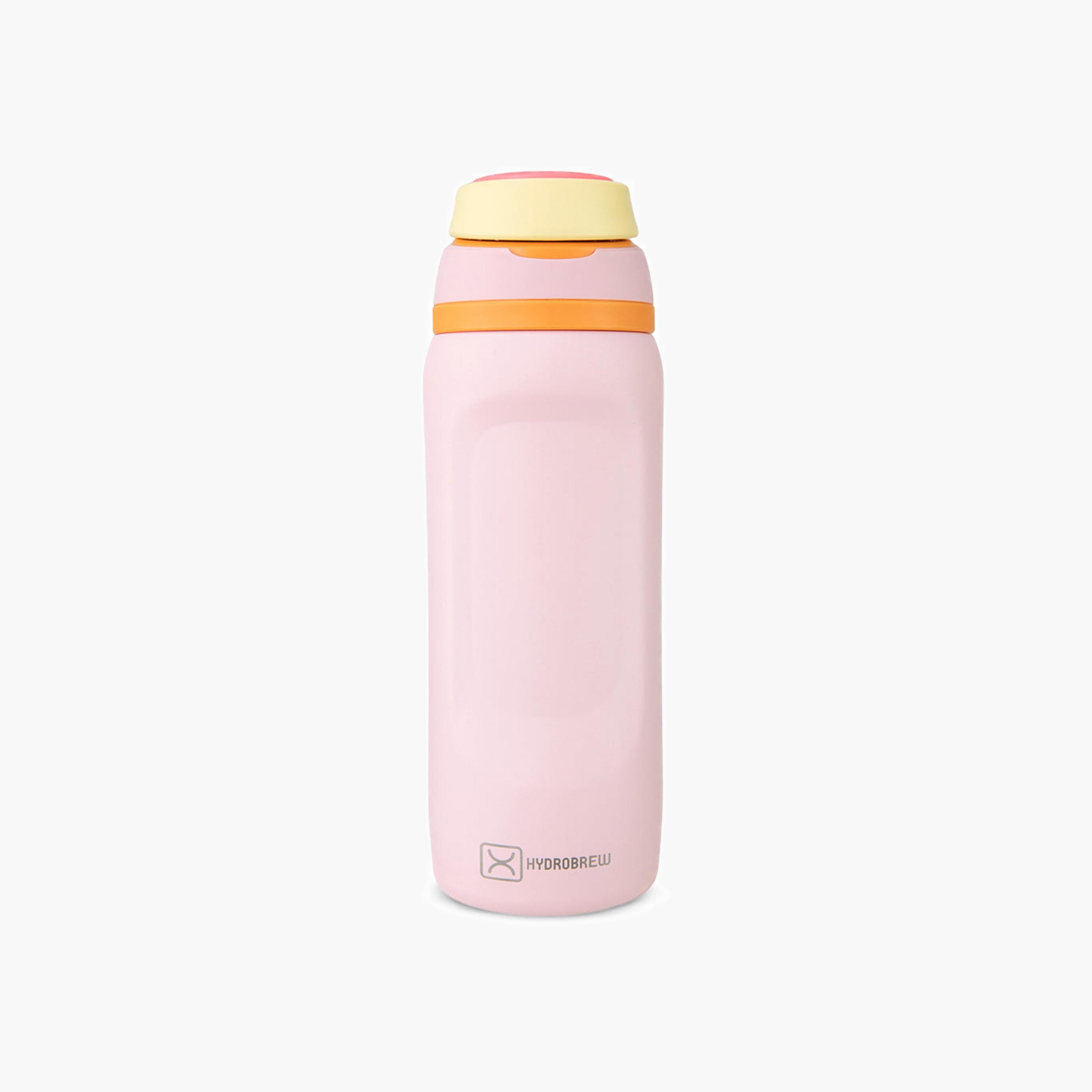 Hydrobrew Solid Stainless Steel Water Bottle with Spout and Flip Lid - 1000 ml-school-waterbottles-image-1