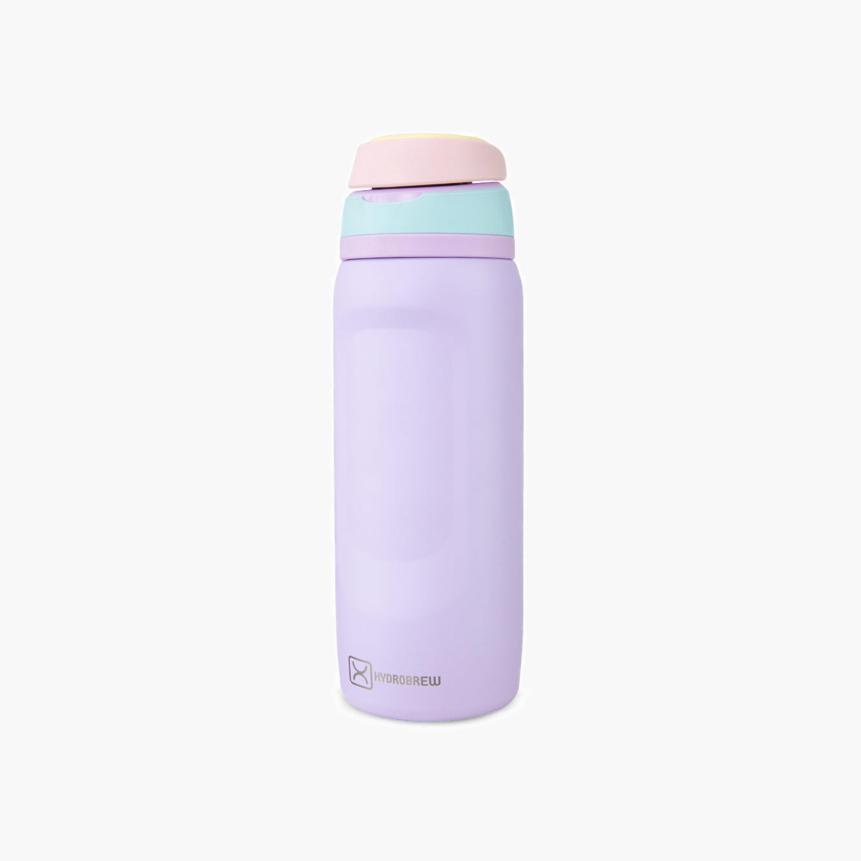 Hydrobrew Solid Stainless Steel Water Bottle with Spout and Flip Lid - 1000 ml-school-waterbottles-image-1