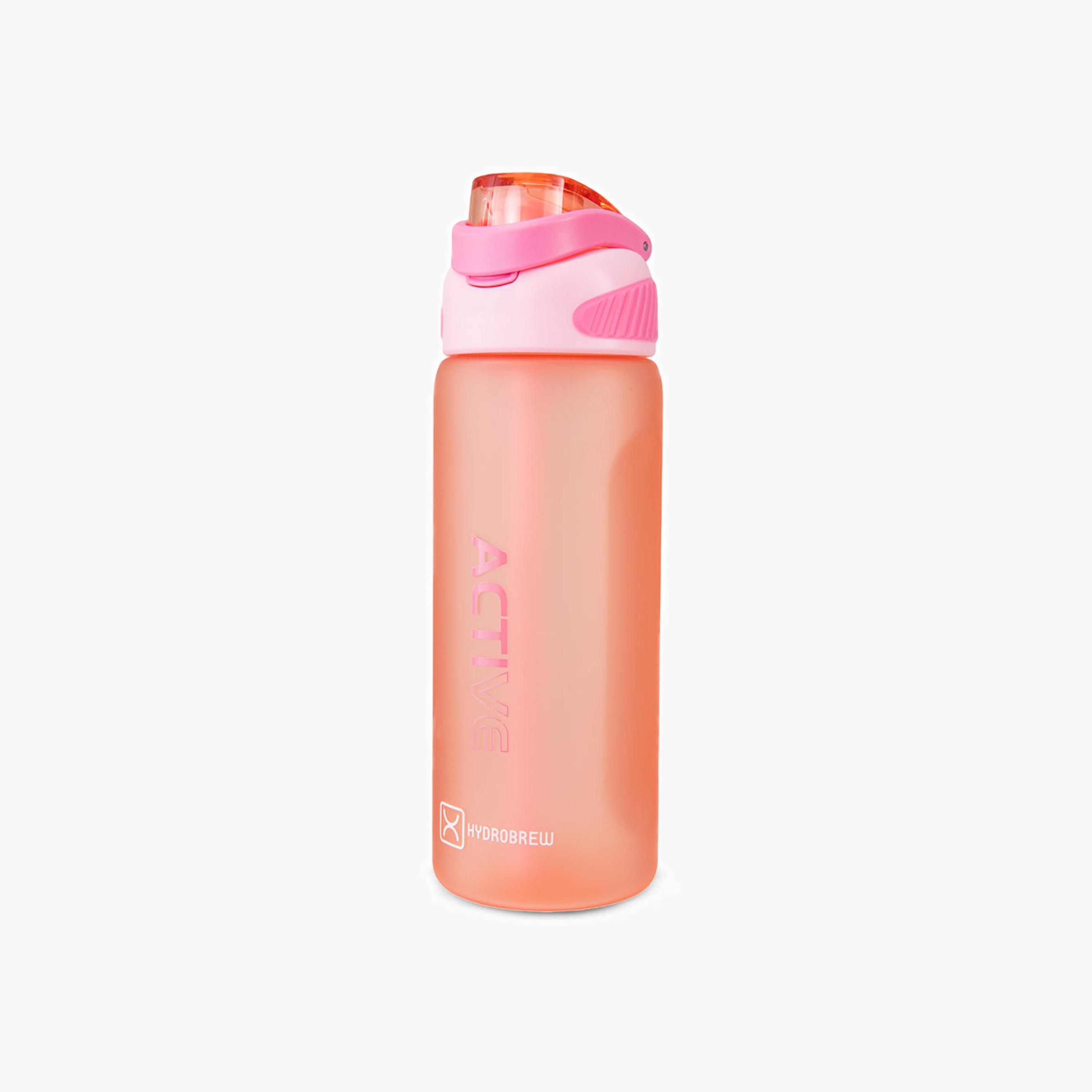 قارورة مياه تريتان سادة بفوهة ومقبض من هايدروبرو - 1 لتر-school-waterbottles-image-1