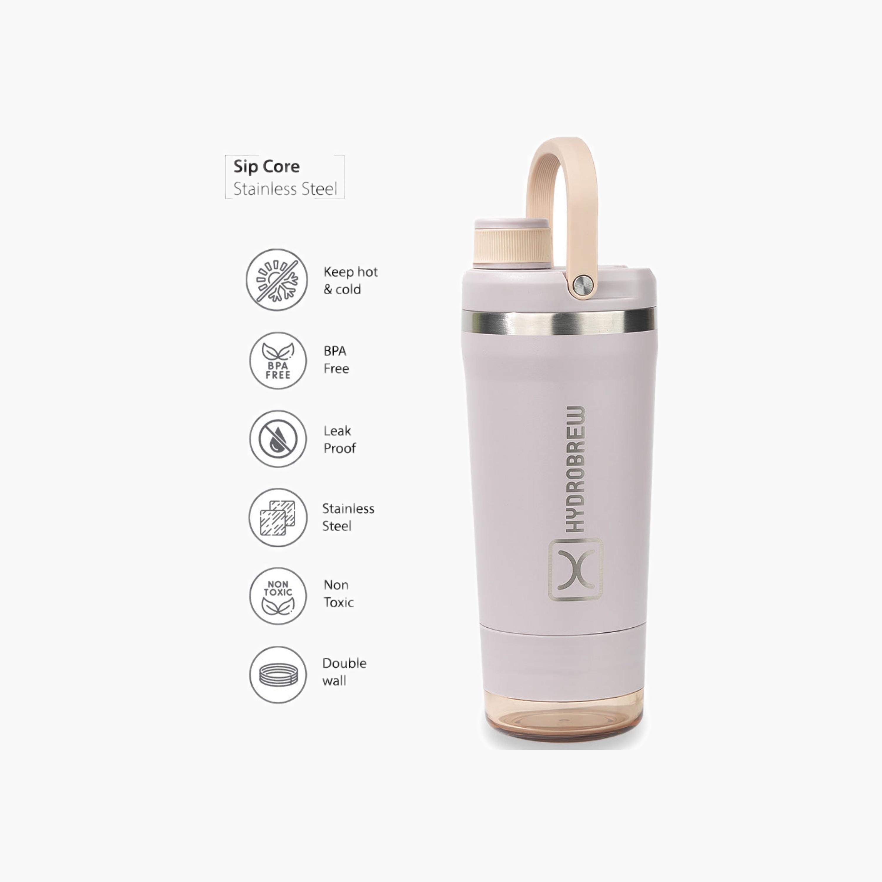 قارورة مياه سادة ستانليس ستيل بفوهة وقاعدة تريتان من هايدروبرو - 720 مل-school-waterbottles-image-4