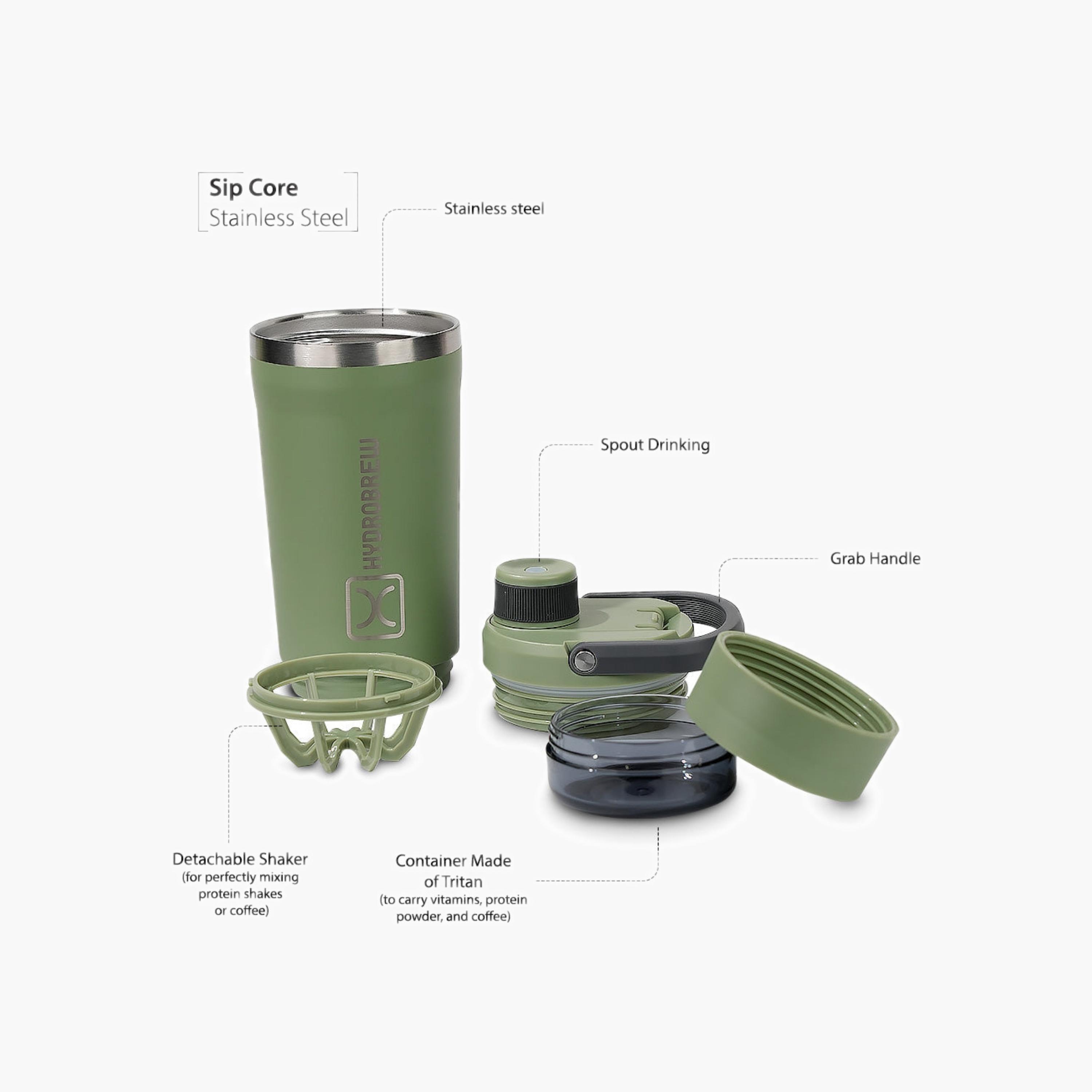 قارورة مياه سادة ستانليس ستيل بفوهة وقاعدة تريتان من هايدروبرو - 720 مل-school-waterbottles-image-5