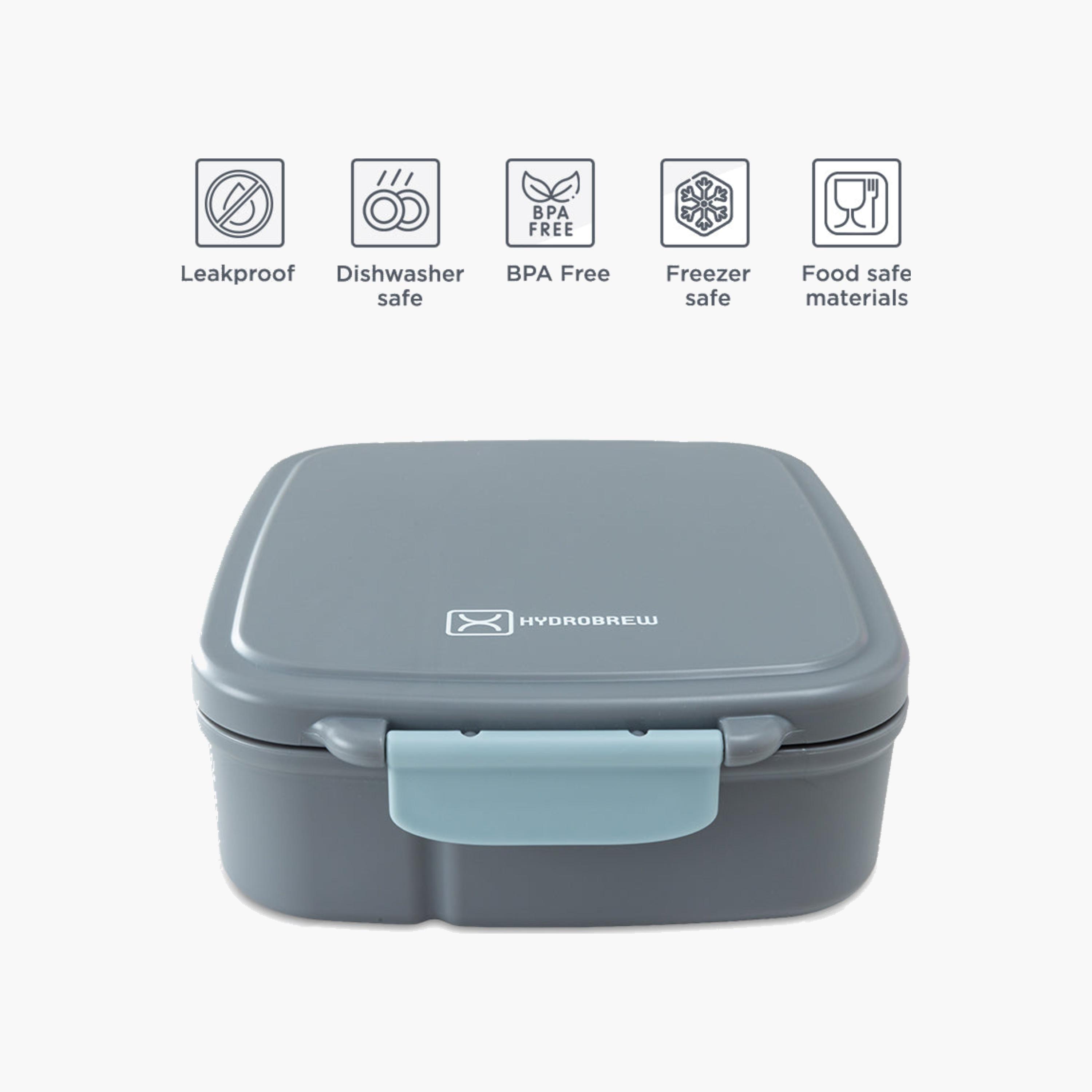 Hydrobrew Mega Flex Bento Lunch Box  With Integrated Insulated Food Jar-school-lunchessentials-lunchboxes-image-5